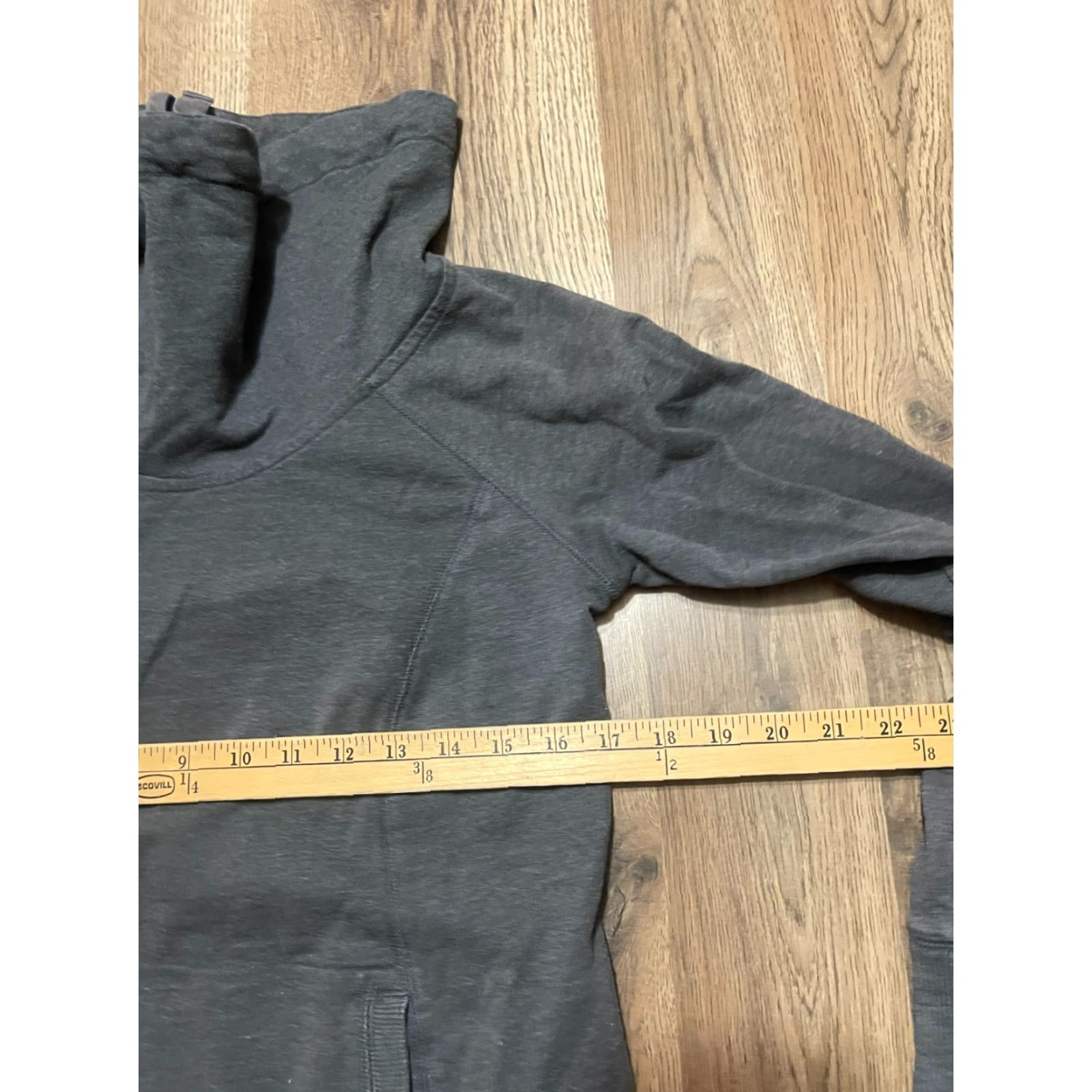 Vintage Liz Lange Sweater Womens Maternity Small Gray Long Sleeve Turtleneck Pullover Casual Fall Spring Summer Size S / US 4 / IT 40 - 5 Thumbnail