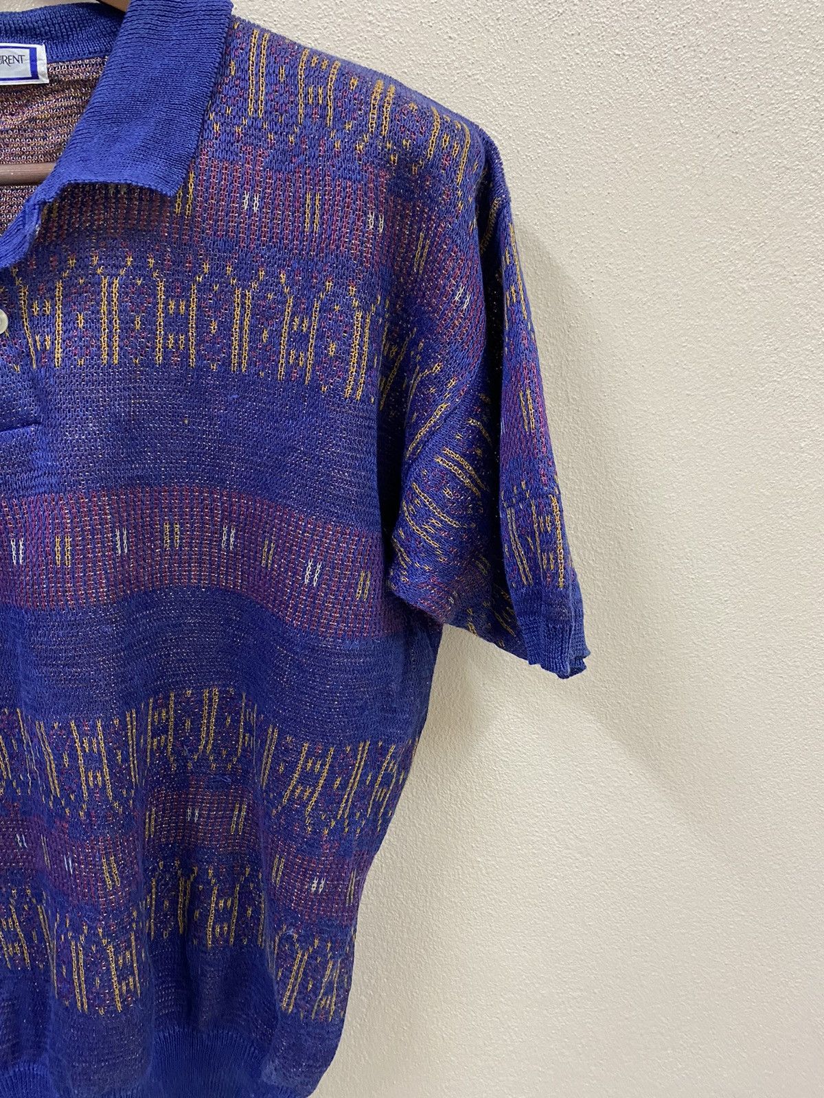 Yves Saint Laurent Vintage Yves Saint Laurent Polo Knitwear Size US M / EU 48-50 / 2 - 3 Thumbnail