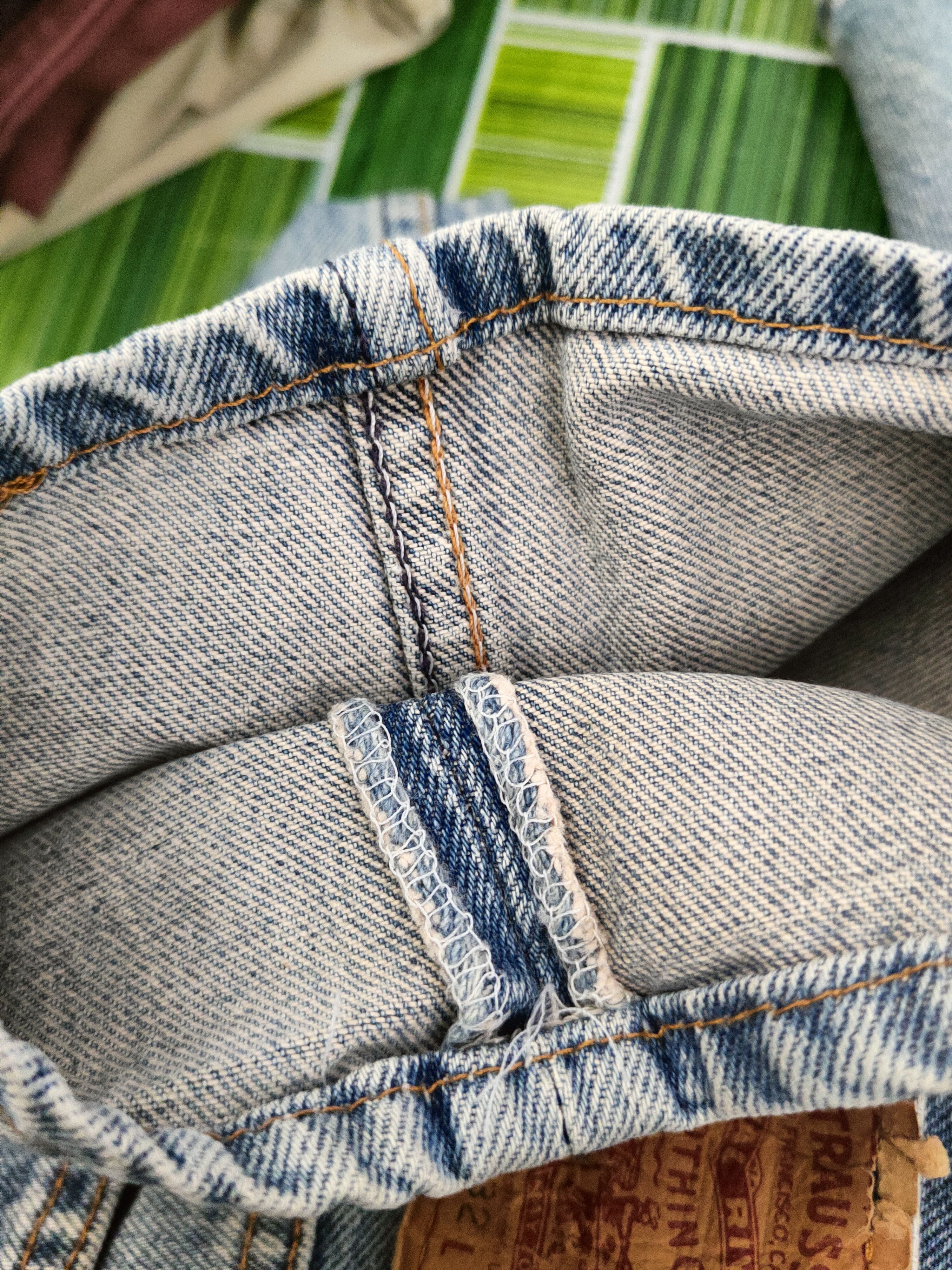 Levi's 501 Levi's Blue Distressed Ripped Jeans #S2809 Size US 31 - 13 Thumbnail