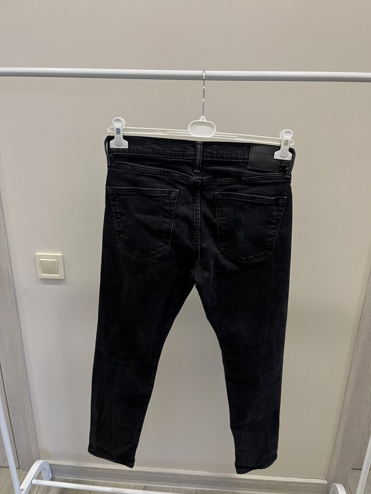 Abercrombie & Fitch Vintage wash Abercrombie & Fitch black jeans Size US 32 / EU 48 - 4 Thumbnail