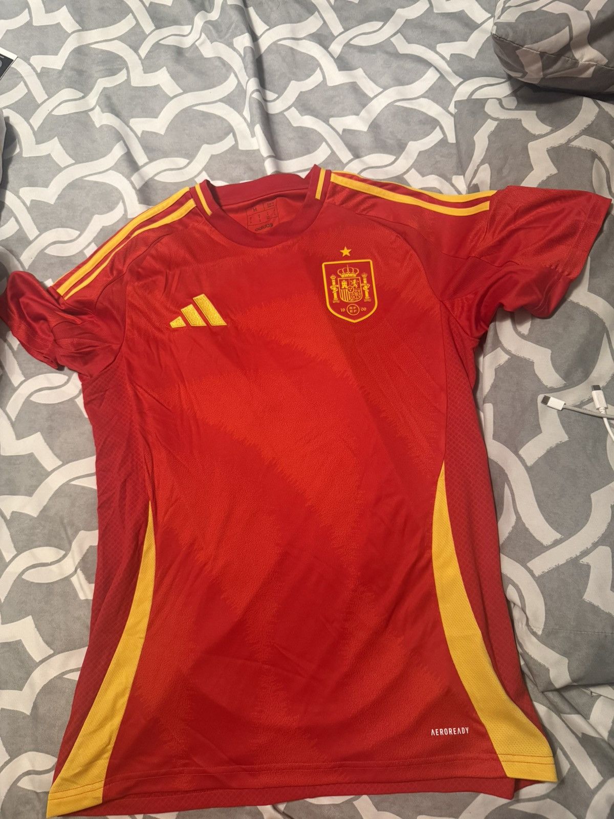 Adidas 24/25 Spain Home Size US M / EU 48-50 / 2 - 1 Thumbnail