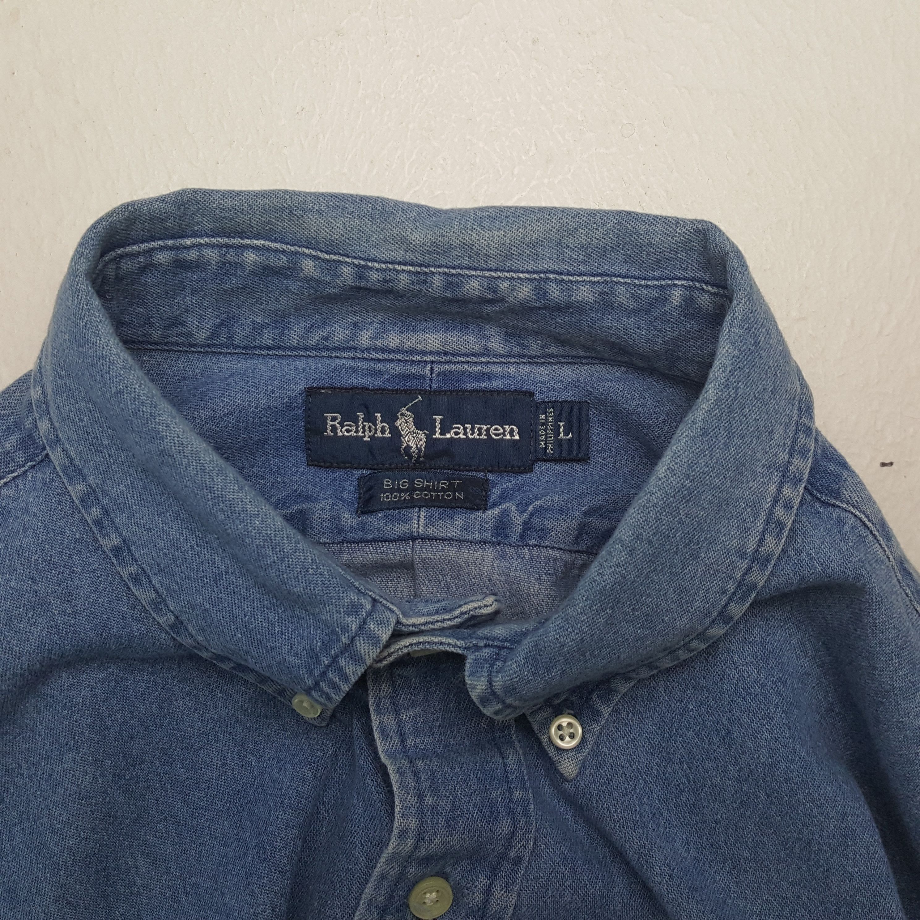 Ralph Lauren Ralph Lauren Fashion Brand Casual Formal Style Shirt 31 Size US XXL / EU 58 / 5 - 4 Thumbnail