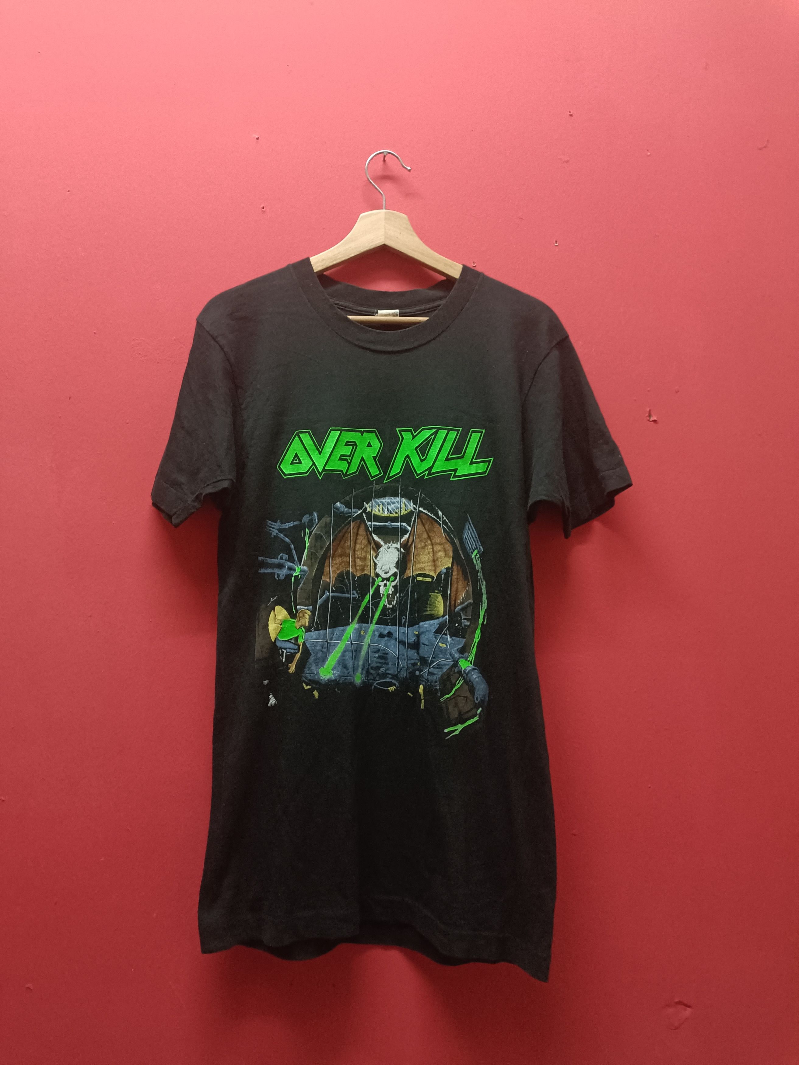 Band Tees × Vintage Vintage over kill under the influence tour 1988 Size US M / EU 48-50 / 2 - 1 Thumbnail