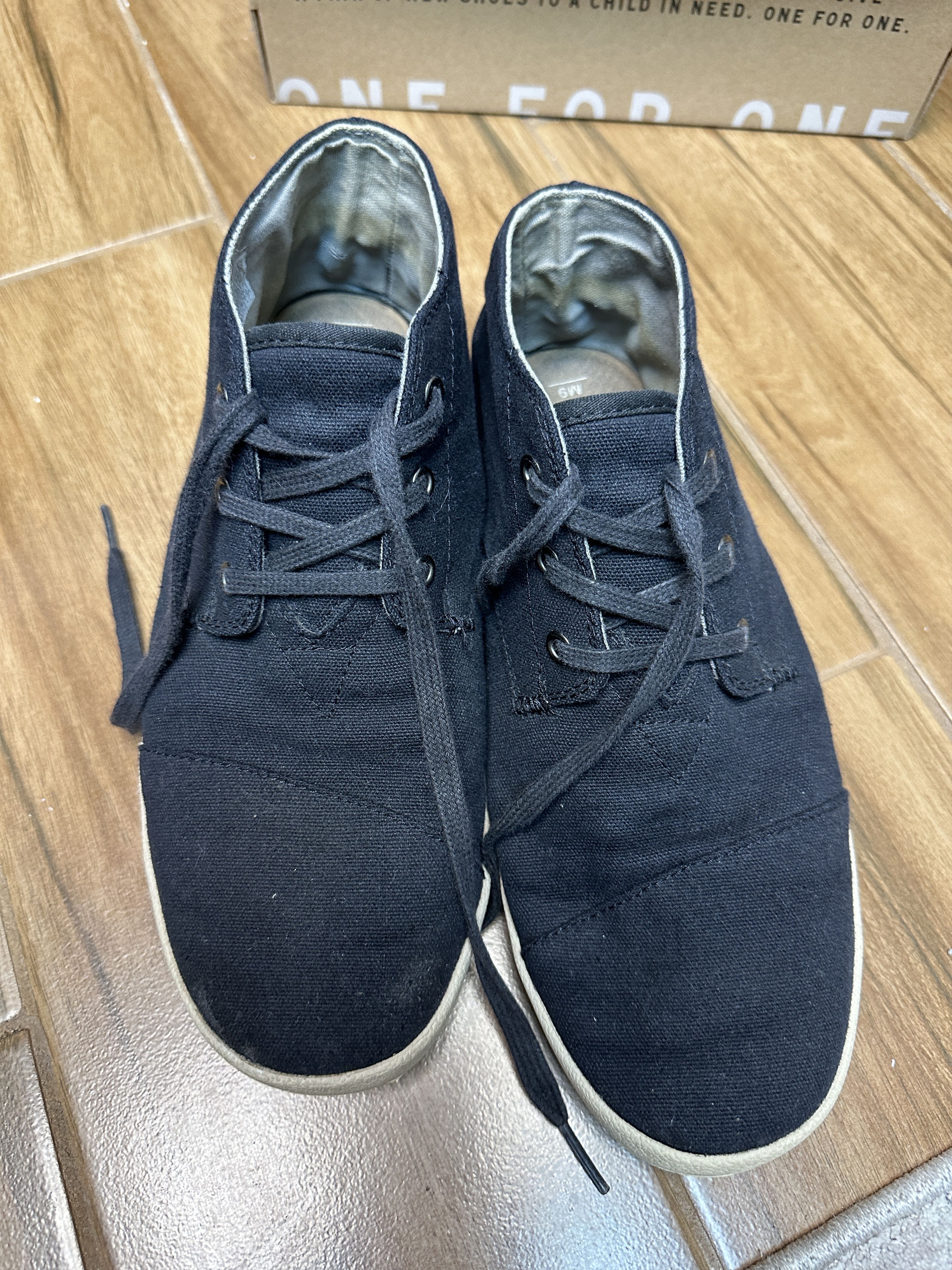 Toms Toms Men's Paseo Mid Canvas High Top Sneakers Size US 9 / EU 42 - 9 Thumbnail