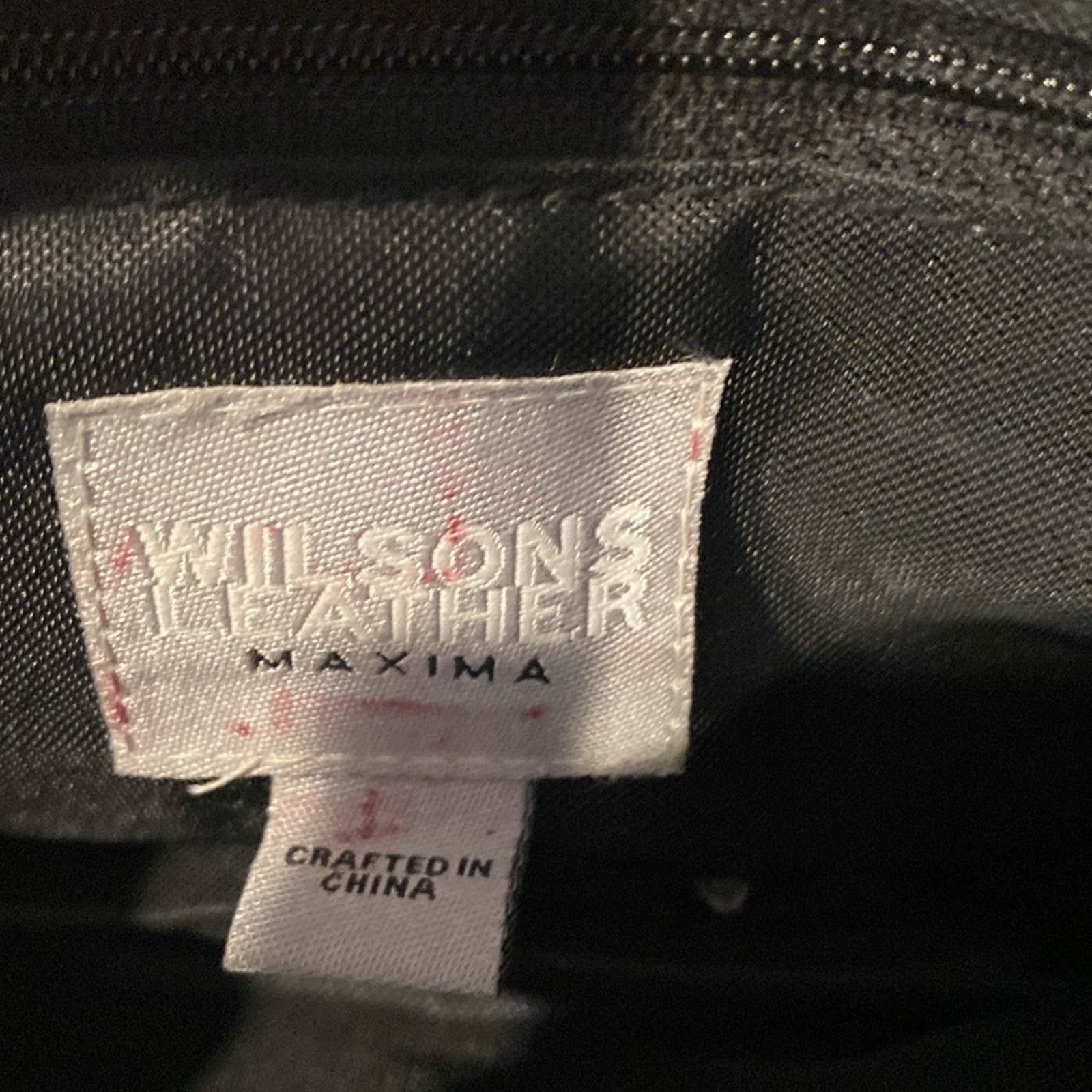 Wilsons Leather Wilsons leather Y2K 90s vintage suede shoulder mini baguette Size ONE SIZE - 9 Thumbnail