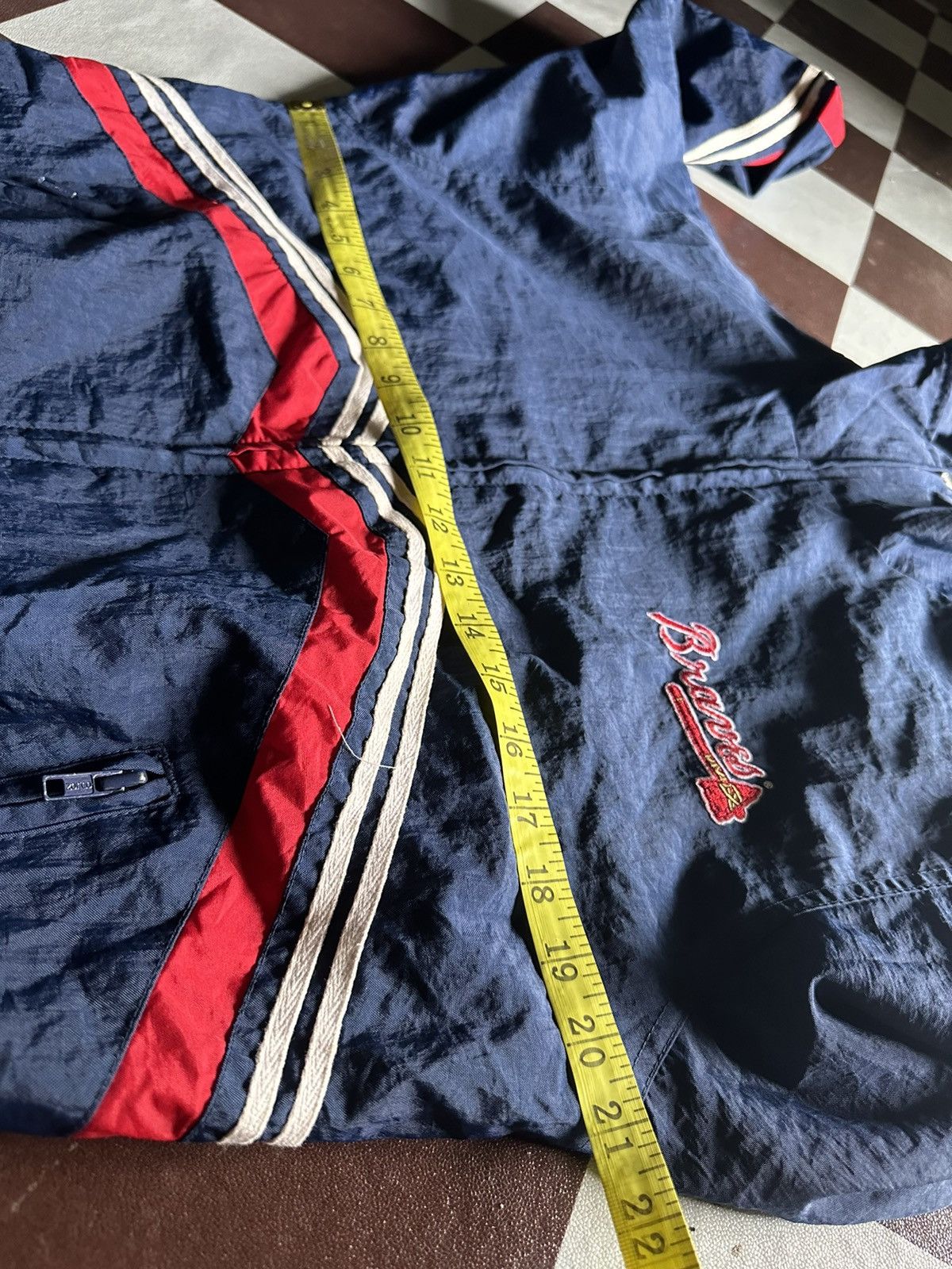 MLB American profesional baseball atlanta braves jacket Size US M / EU 48-50 / 2 - 9 Thumbnail