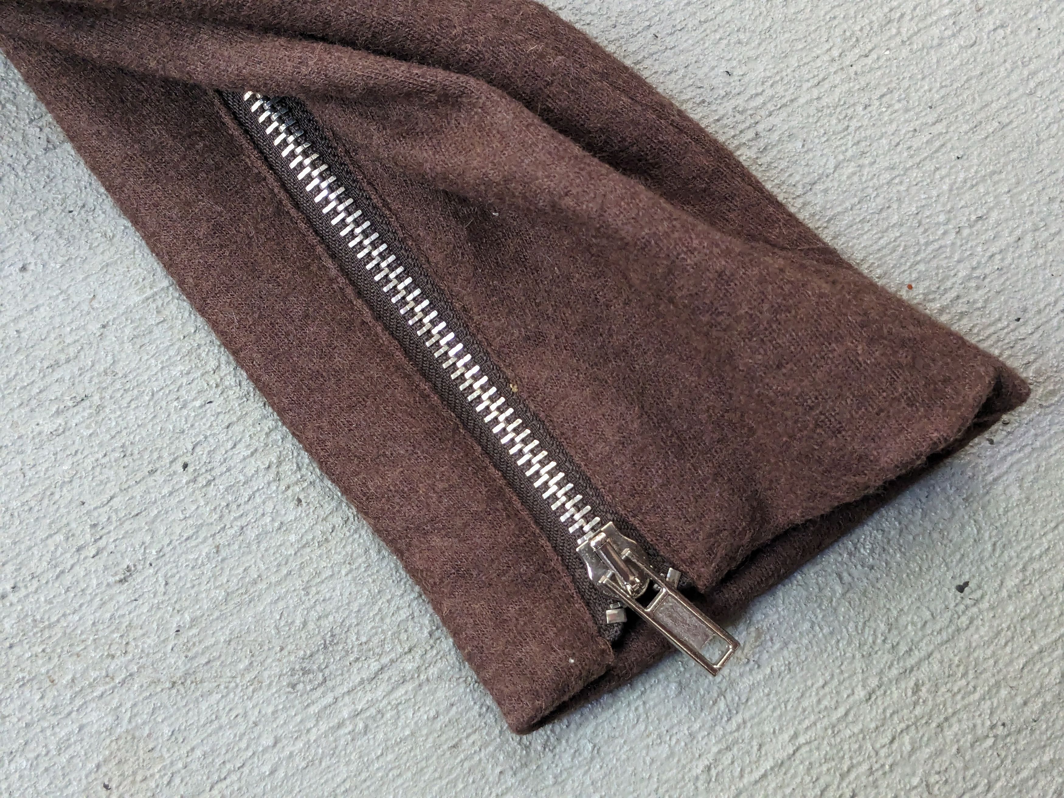 Rick Owens Rick Owens Globa Jacket Wool Medium Zip Up Asymmetrical Zip Size US M / EU 48-50 / 2 - 5 Thumbnail