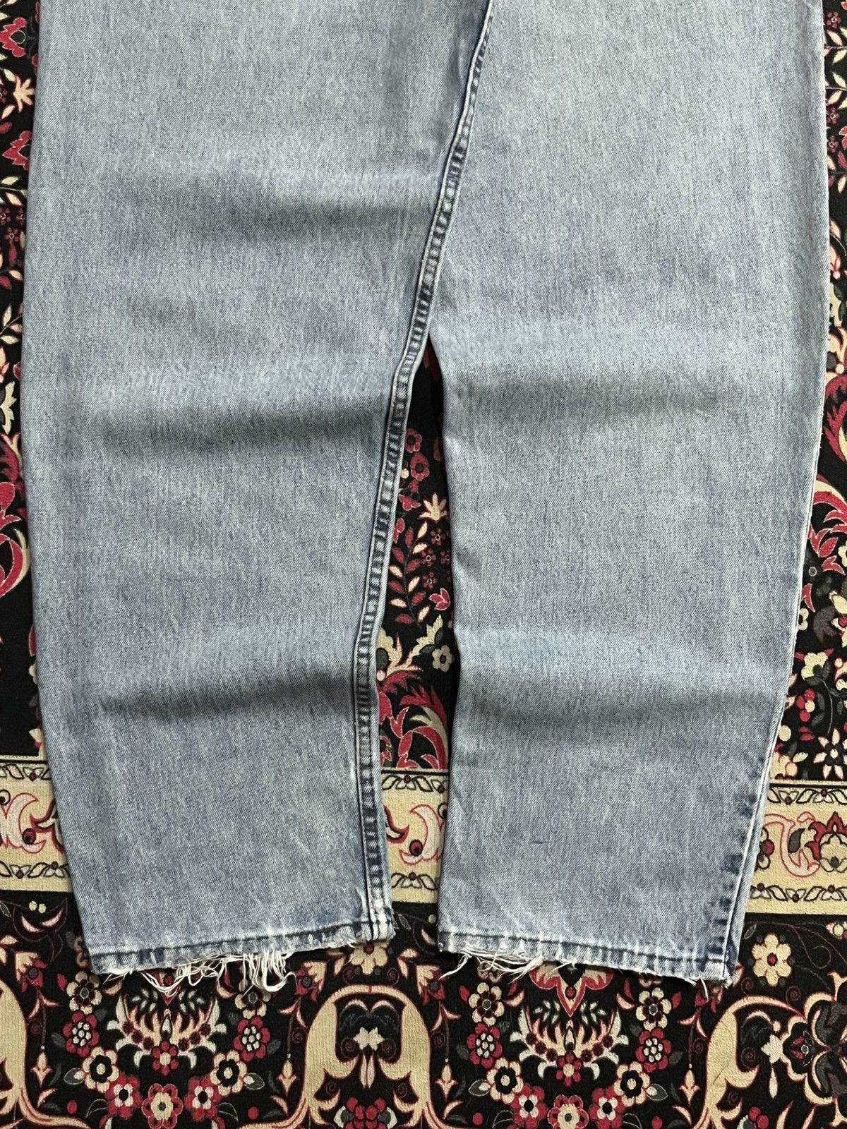 Levi's ⚡️Baggy⚡️Vintage Levi’s Silvertab Light Blue Washed Jeans Size US 33 - 13 Thumbnail