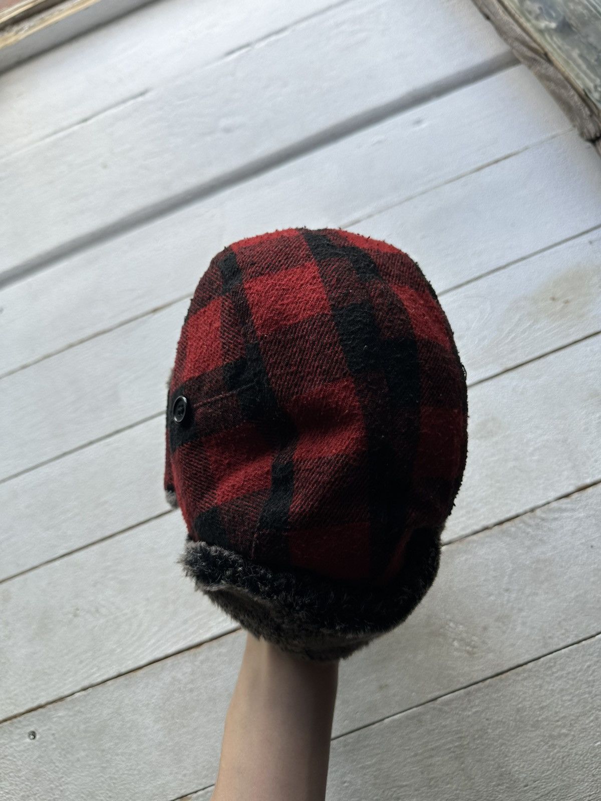 Vintage 🚨Y2K HYPE FUZZY MOHAIRE AVIATOR USHANKA HAT bubble Size ONE SIZE - 6 Thumbnail