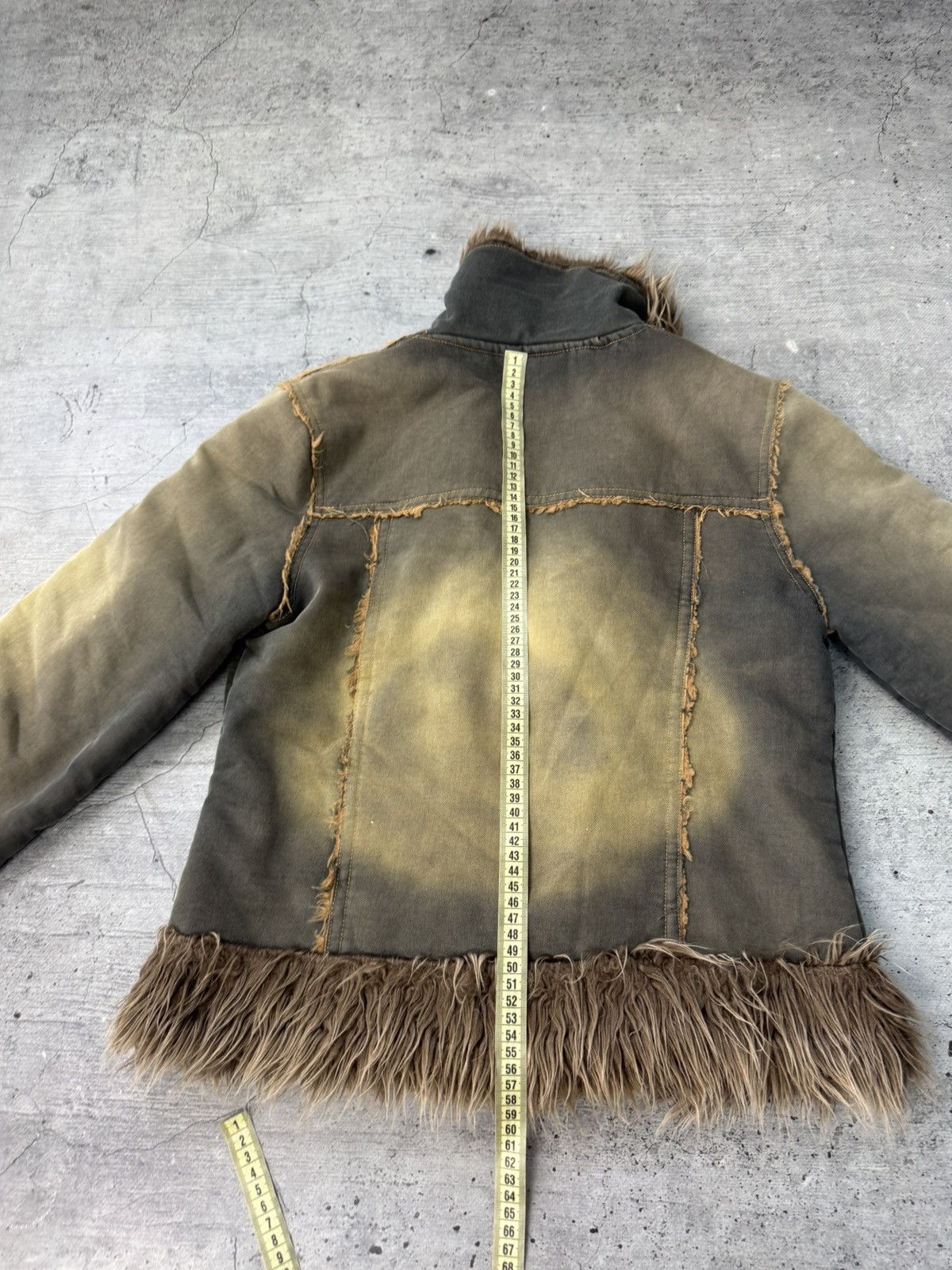 If Six Was Nine Japan fur faux jeans jacket IfSixWasNine LGB style VTG Size L / US 10 / IT 46 - 10 Thumbnail