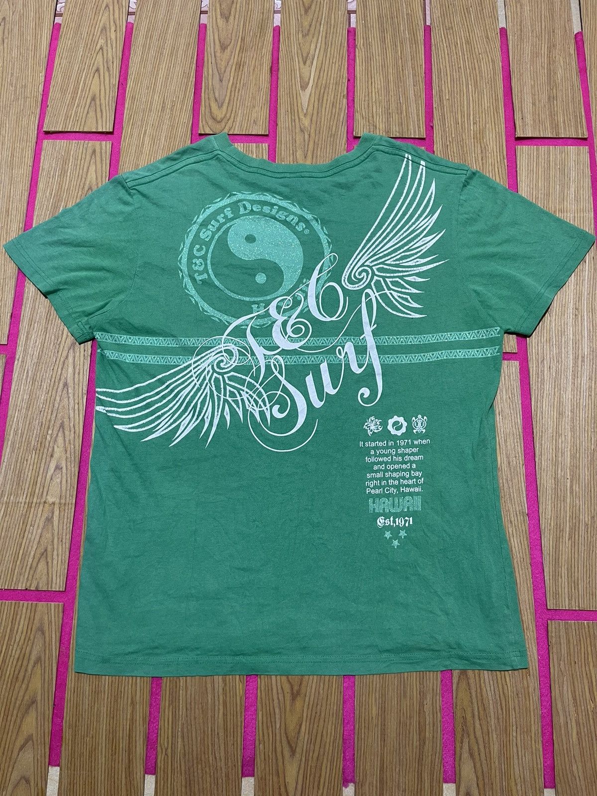 If Six Was Nine Y2K T&G SURF short sleeve tshirt japanese style Size US M / EU 48-50 / 2 - 1 Thumbnail