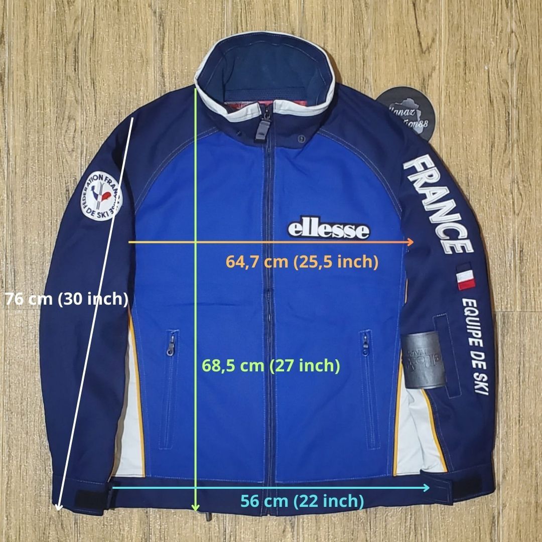 Ellesse × Goldwin Vintage ELLESSE FRANCE SKI GOLDWIN Japanese Brand Jacket Size US M / EU 48-50 / 2 - 5 Thumbnail