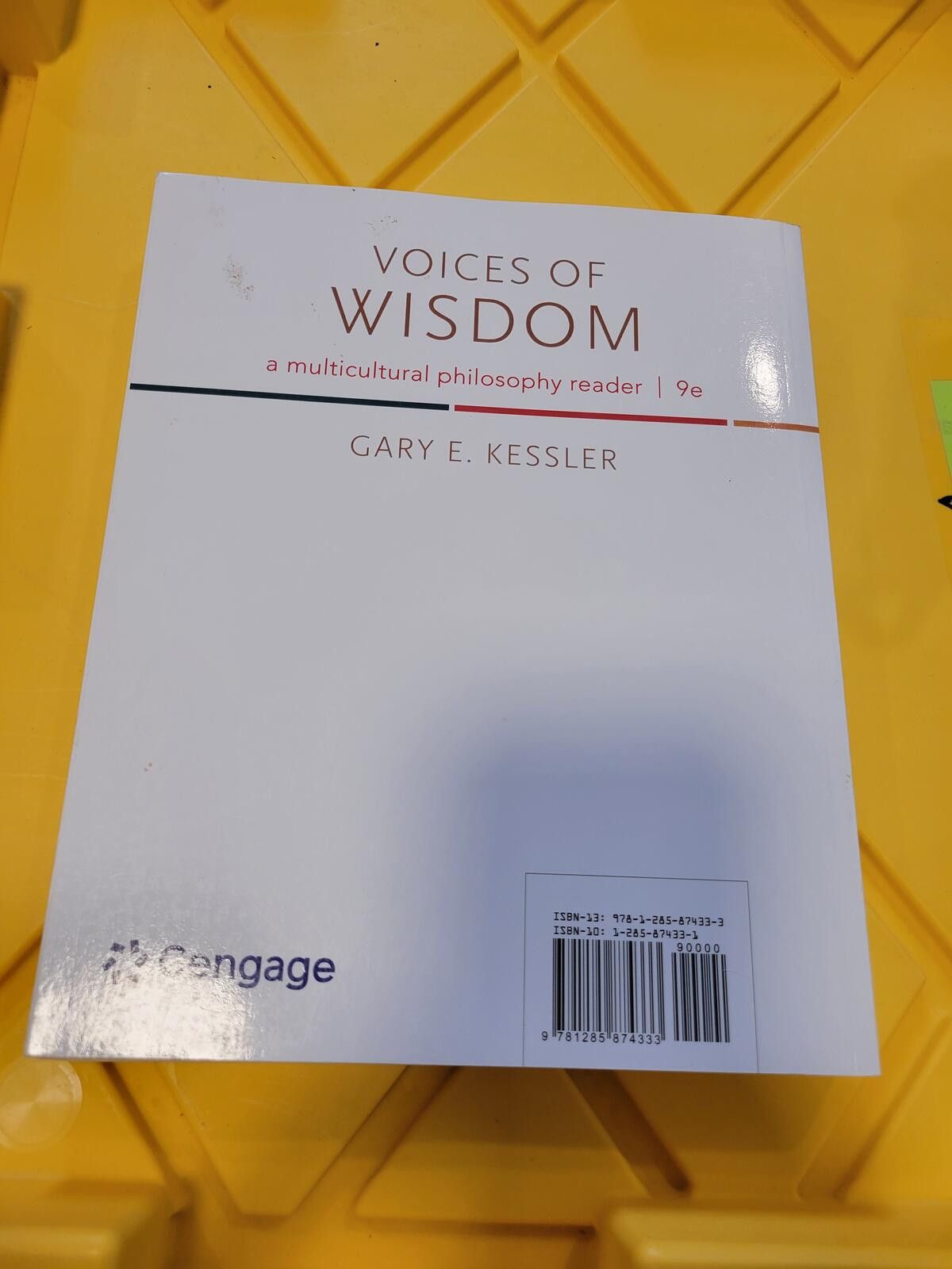 Other Voices of Wisdom: A Multicultural Philosophy.. by Kessler Size ONE SIZE - 2 Thumbnail