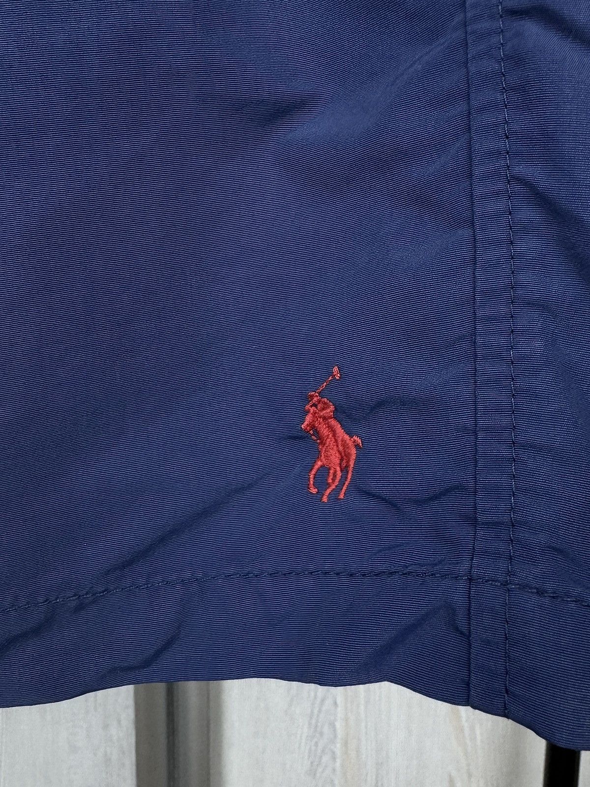 Polo Ralph Lauren Polo Ralph Lauren blue nylon small logo swim shorts Size US 36 / EU 52 - 4 Thumbnail