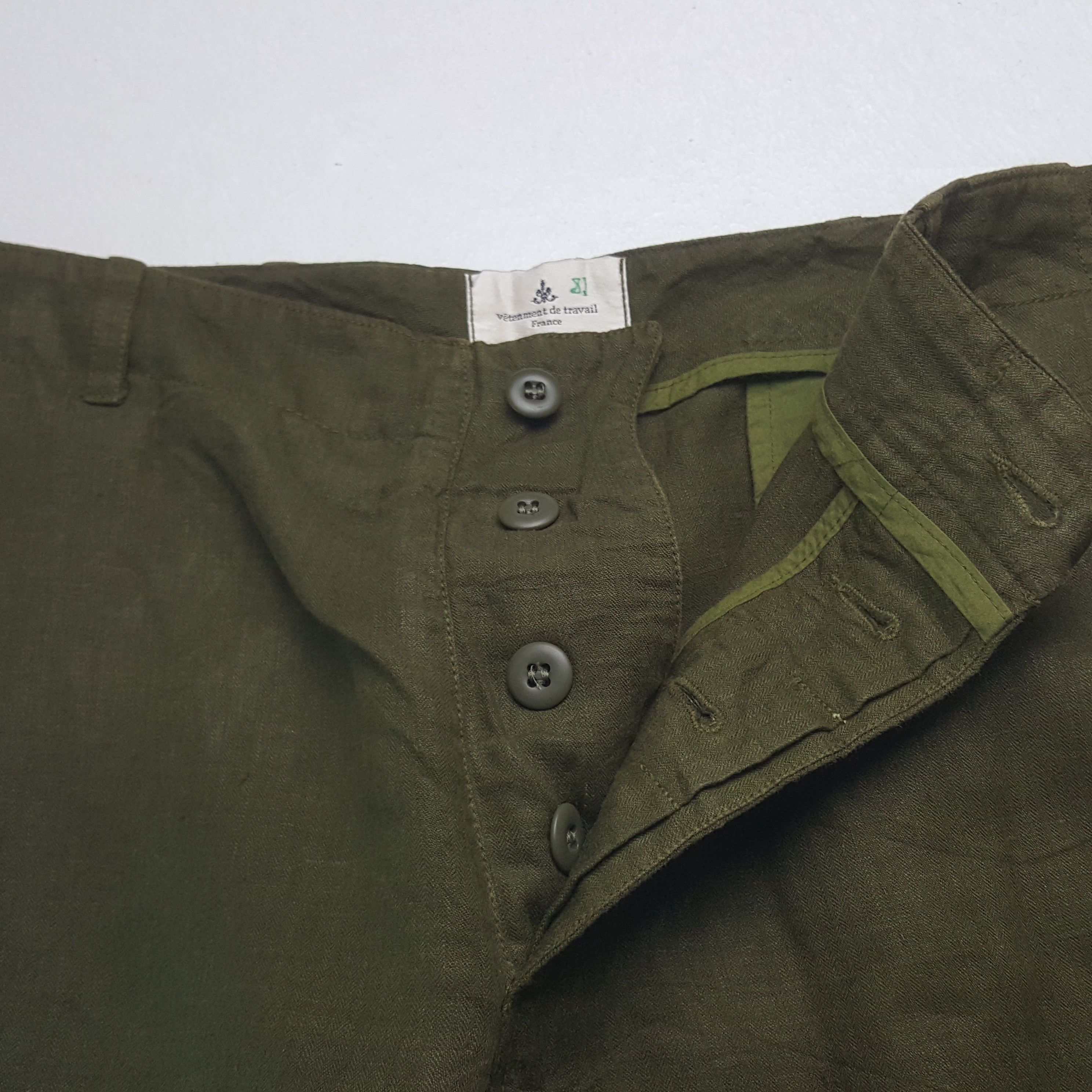 Designer Vintage Vetenment de Travail Honnete Corgo Short Pants Size US 34 / EU 50 - 11 Thumbnail