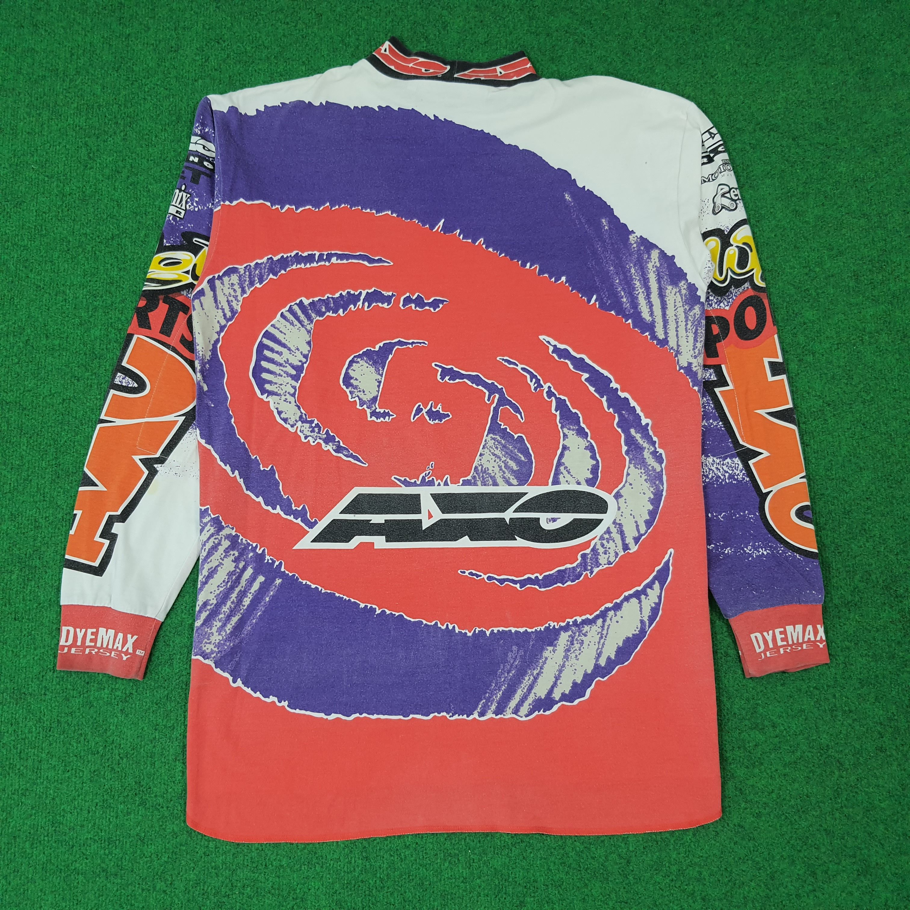 Vintage Vintage 90s AXO Power Sports Racing Dyemax Shirt C276N78 Size US M / EU 48-50 / 2 - 4 Thumbnail