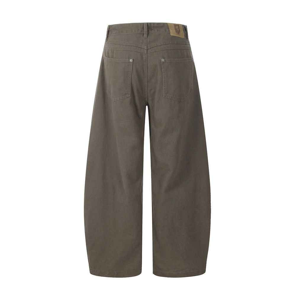 Japanese Brand × Vintage Retro men's versatile workwear loose wide-leg scimitar jeans Size US 32 / EU 48 - 3 Thumbnail