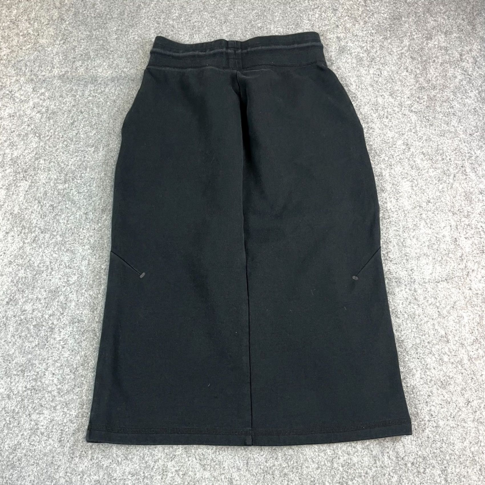 Nike Nike Womens Midi Skirt Front Slit Tech Fleece Black Small Size 28" / US 6 / IT 42 - 2 Thumbnail