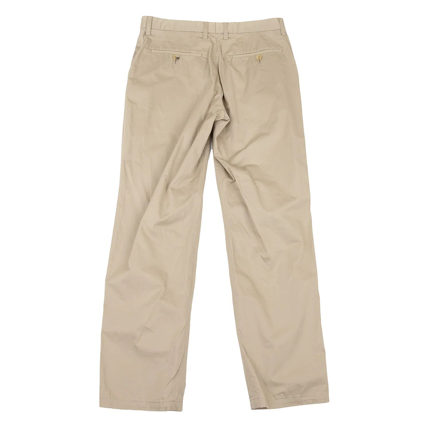 Issey Miyake Stretch Cotton Tapered Pants in Beige Size US 32 / EU 48 - 14 Thumbnail