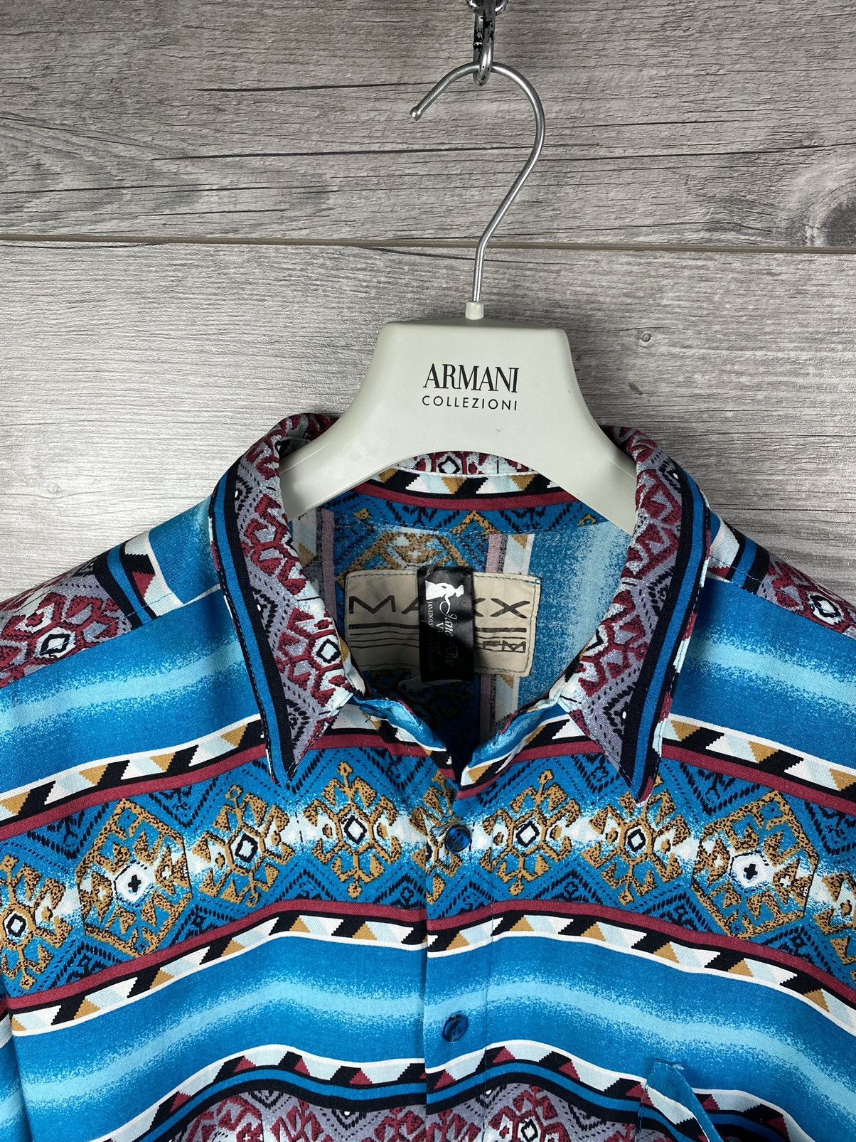 Vintage Dries van noten Maxx short sleeve shirt Made in USA Size XL Size US XL / EU 56 / 4 - 4 Thumbnail