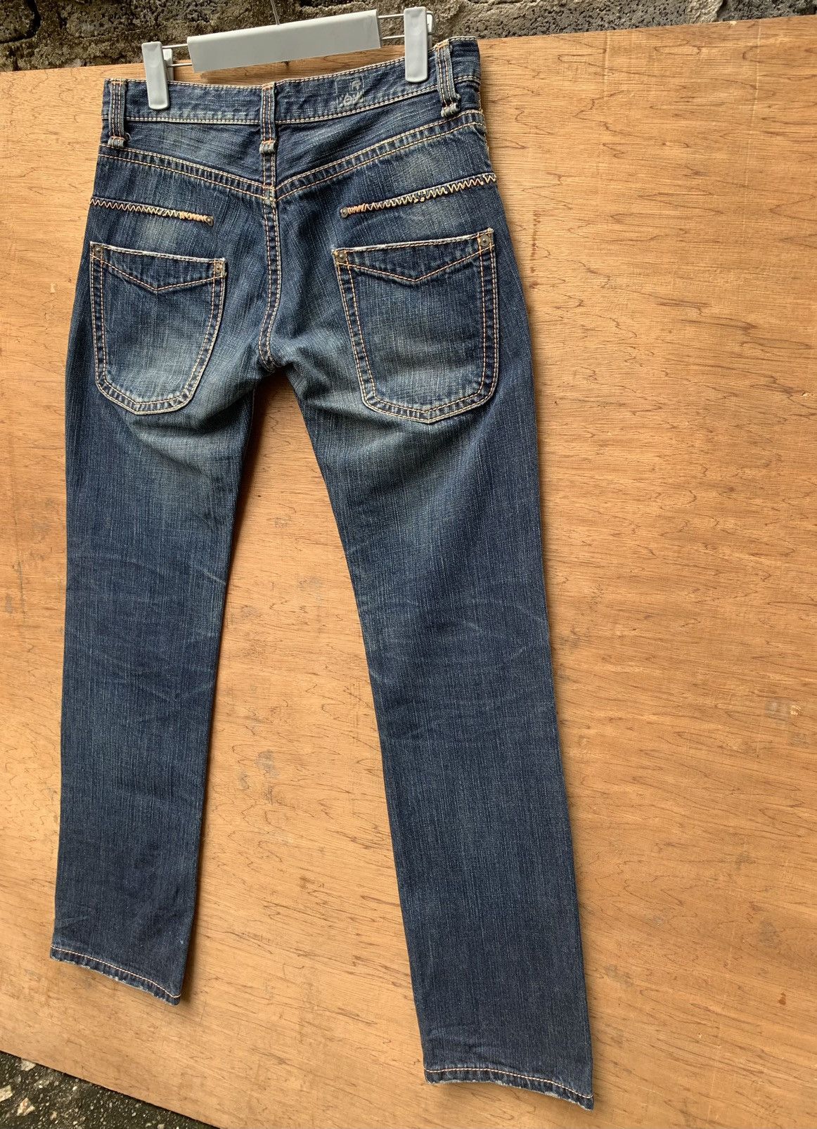 Vintage Keiji Itakura Japanese Designer Denim Pants Size US 30 / EU 46 - 7 Thumbnail