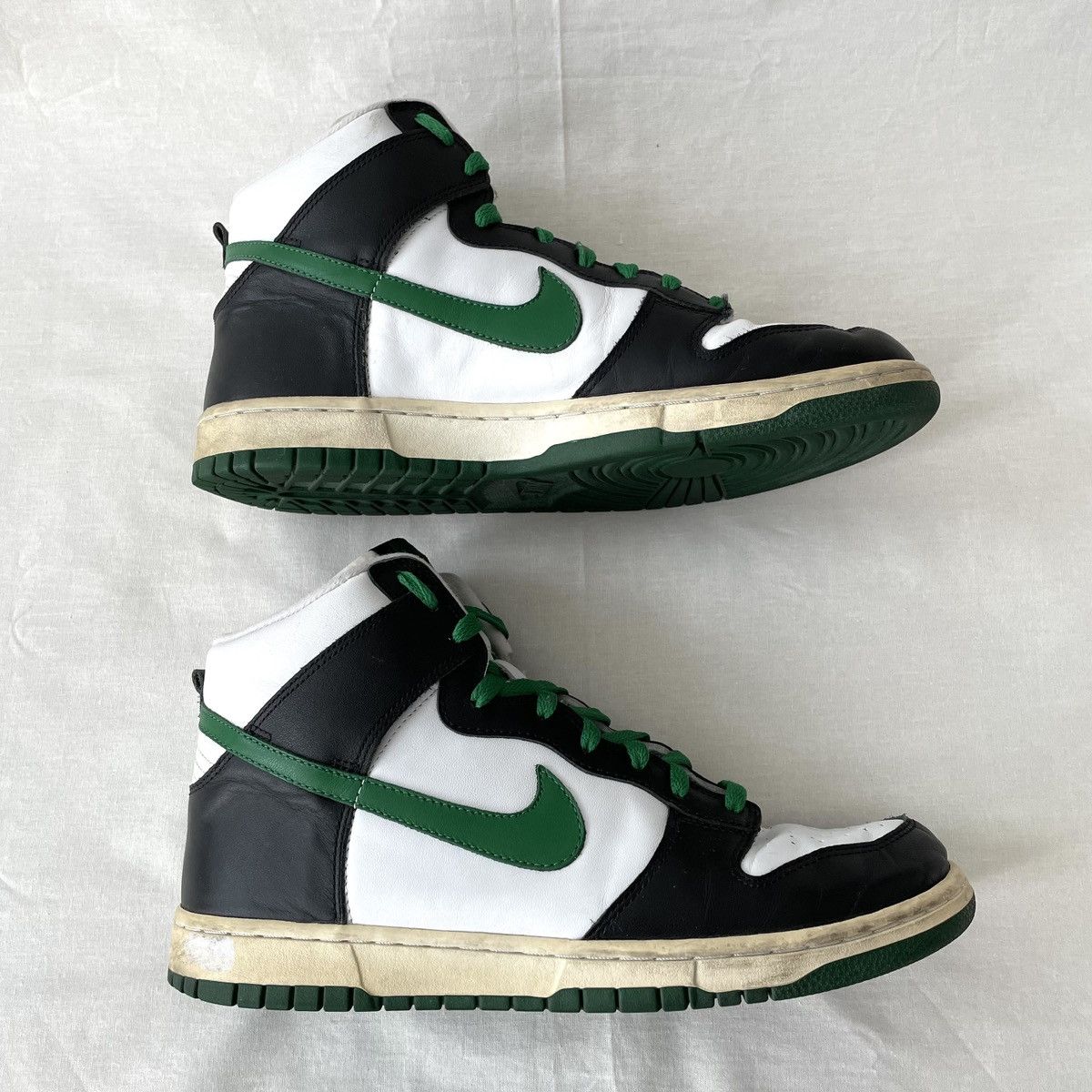 Nike '06 Nike Dunk Hi Pine Green Sneakers 309432-131 Size US 11 / EU 44 - 16 Thumbnail