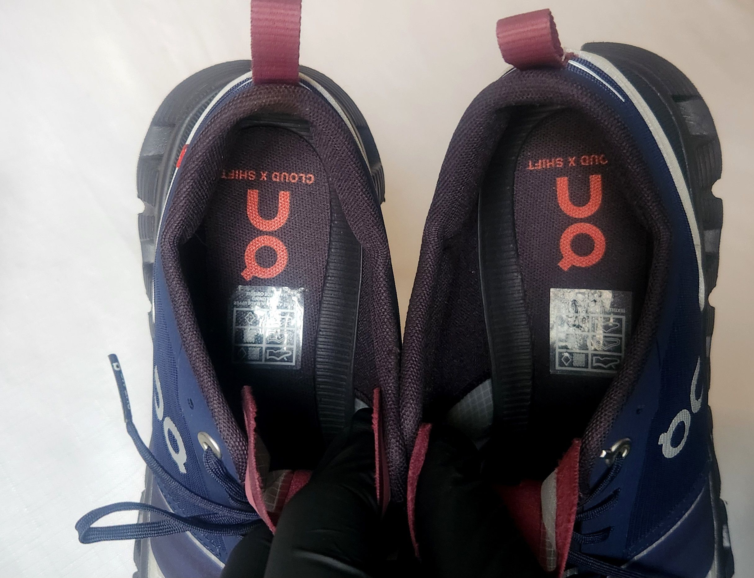 On On Cloud X Shift Swiss Sneakers Women's SZ 9.5 Navy Size US 9.5 / IT 39.5 - 12 Thumbnail