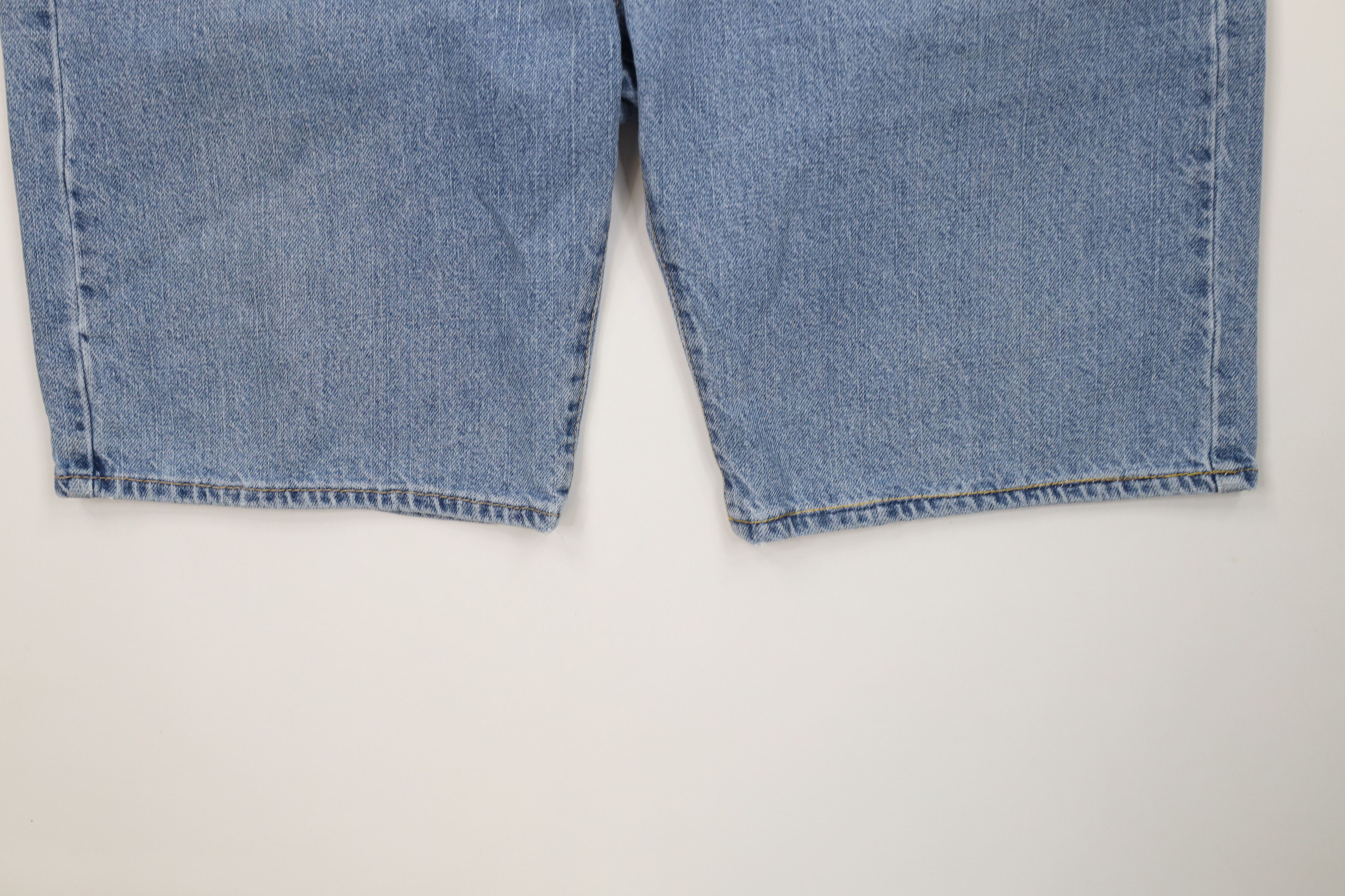 Levi's Vintage Y2K Levis 505 Fit Denim Jean Shorts Jorts Blue Size US 38 / EU 54 - 4 Thumbnail