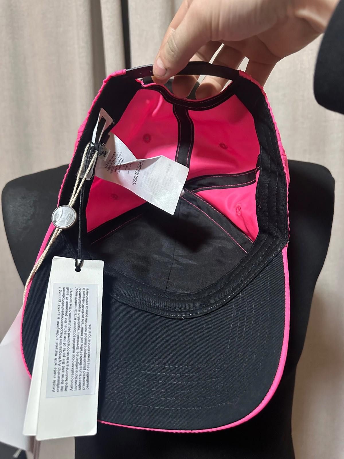 Alexander McQueen MCQ ALEXANDER MCQUEEN Baseball Cap One Size Pink Adjustable Size ONE SIZE - 4 Thumbnail