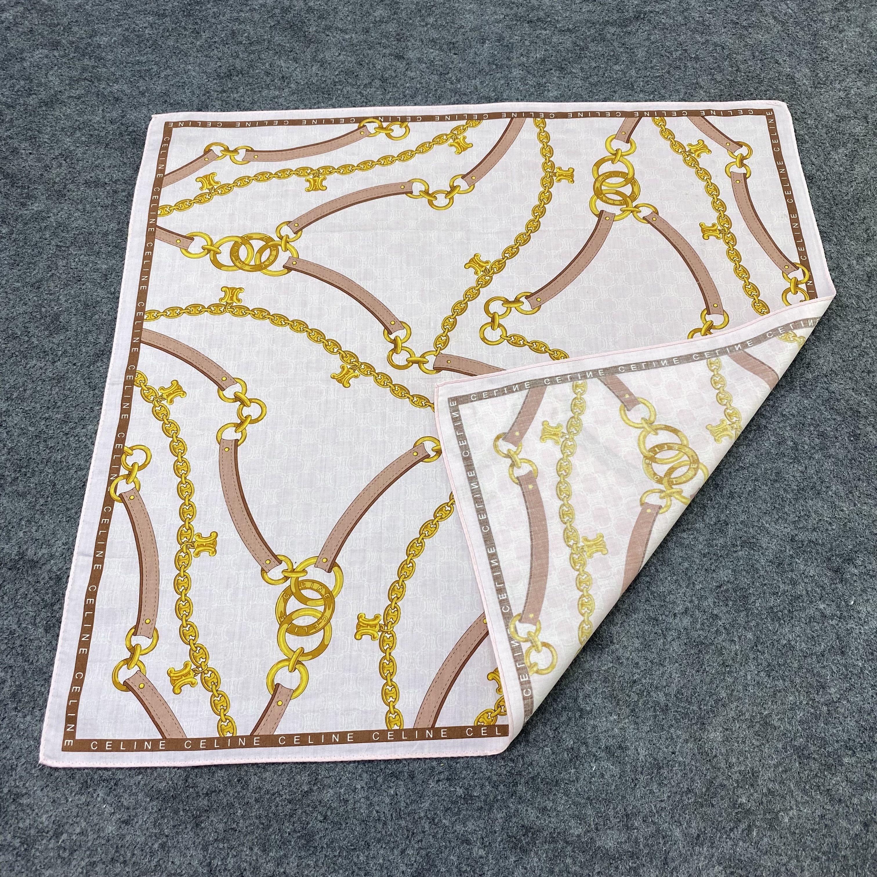 Celine Celine Handkerchief Neckerchief Bandana-B2061 Size ONE SIZE - 5 Thumbnail