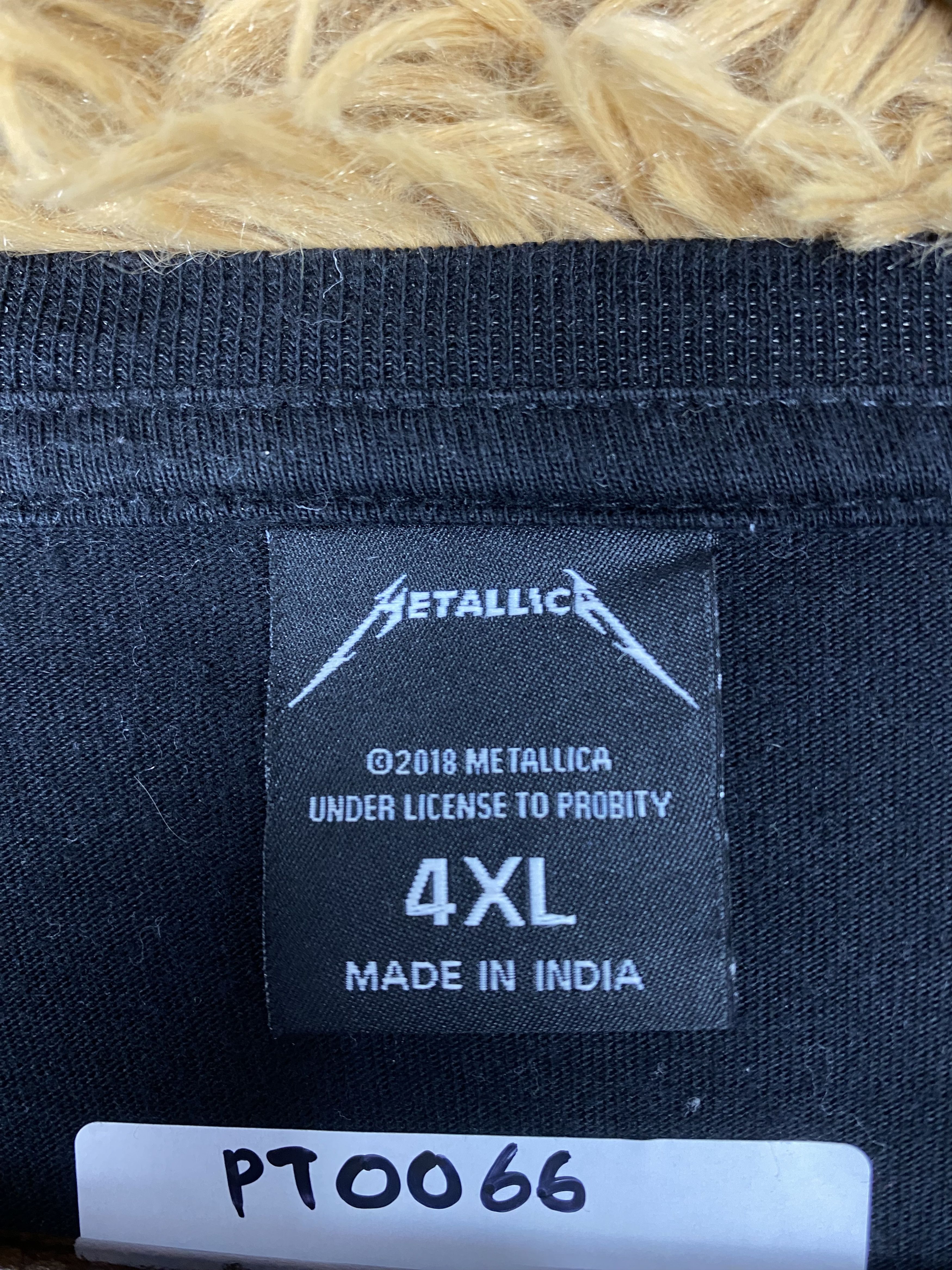 Metallica Vintage Metallica Short Sleeve T-Shirts PT0066 Size US XXL / EU 58 / 5 - 7 Thumbnail