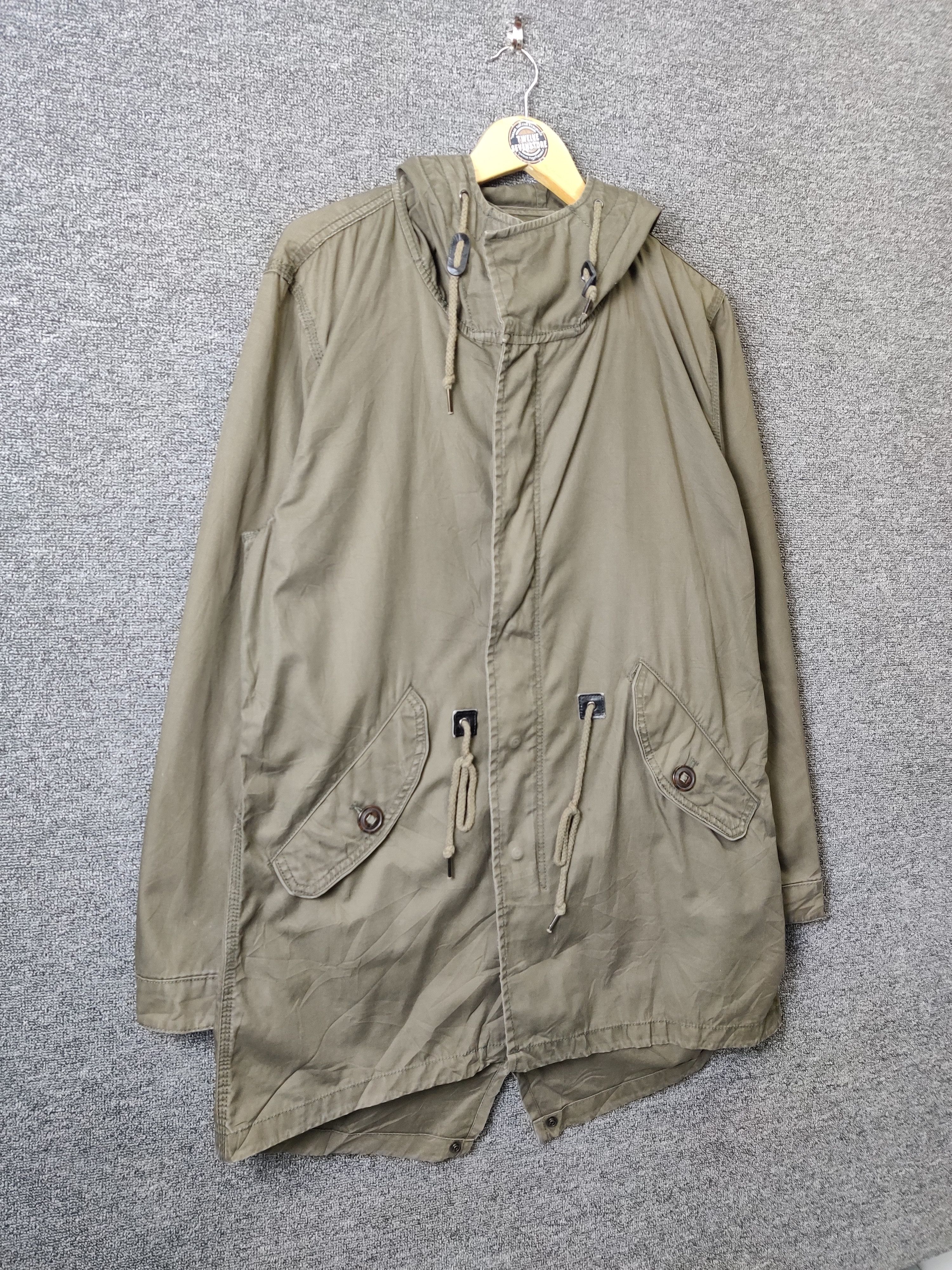 Japanese Brand Vintage Back Number Military Parka Fishtail Size US L / EU 52-54 / 3 - 5 Thumbnail