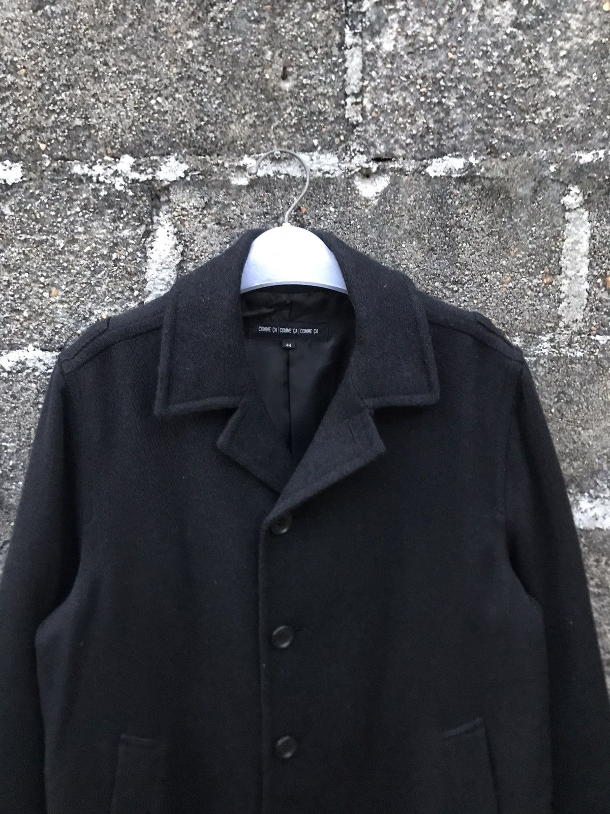 Comme Ca Ism × Japanese Brand × Vintage ⚡️Vintage Comme Ca Wool Button Coat Jacket Size US S / EU 44-46 / 1 - 5 Thumbnail