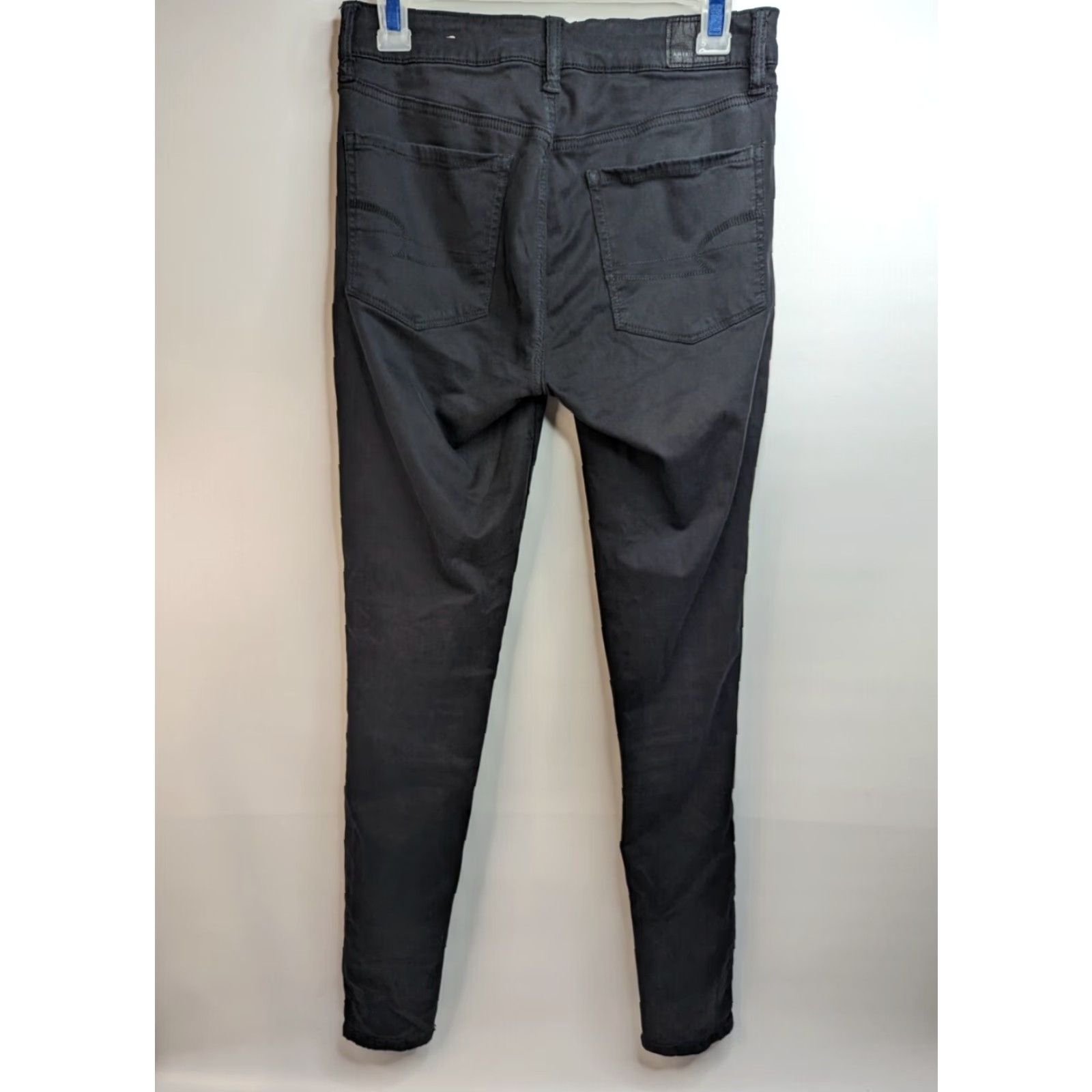 American Eagle Outfitters American Eagle Outfitters Super Stretch Hi-Rise Jegging Women's Black Size 6 Jeans Size 28" / US 6 / IT 42 - 6 Thumbnail