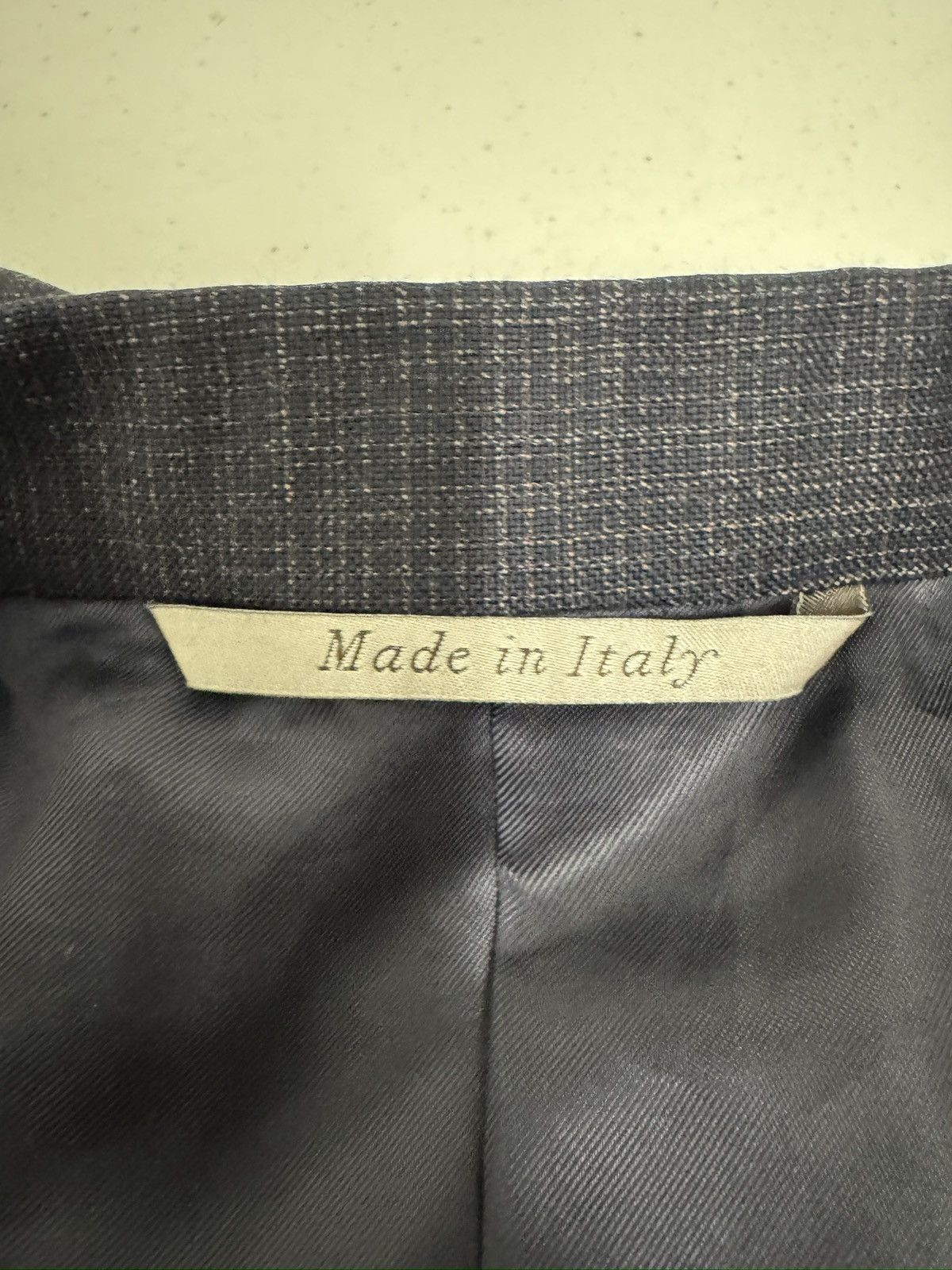 Canali CANALI Made in Italy Wool Subtle Check Jacket 46R $1695 Size 46R - 10 Thumbnail