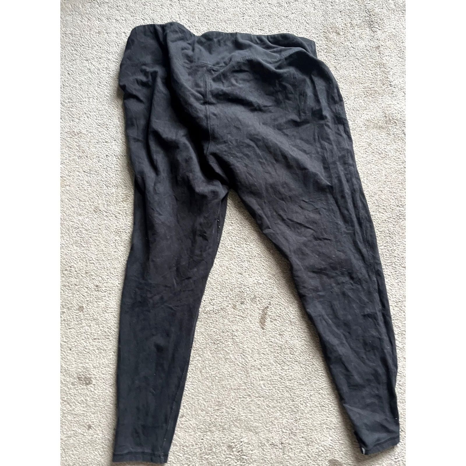 Vintage Gapfit Blackout Technology Leggings Regular Size XL Black Yoga Athletic Women's Size 40" / US 18 - 3 Thumbnail