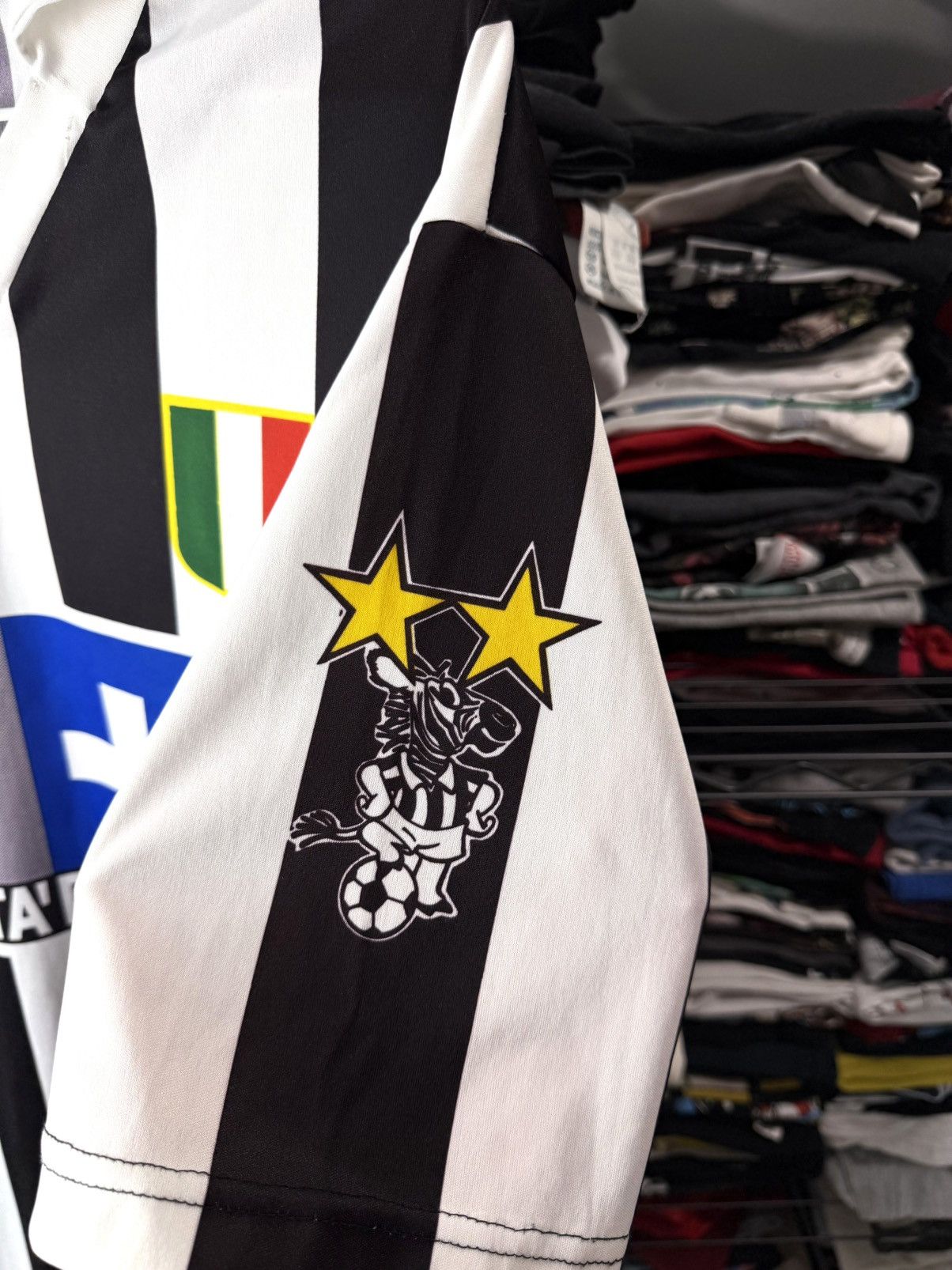Vintage Rare 1990’s Vintage Juventus Zidane Soccer Jersey T Shirt Size US XL / EU 56 / 4 - 6 Thumbnail