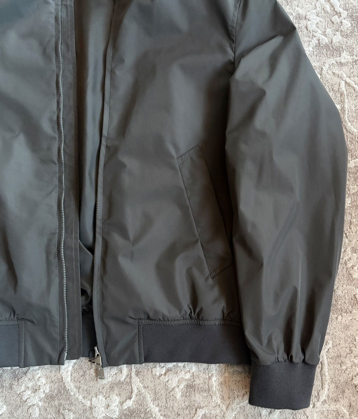 Zara Zara Water-Repellent Zip-Up Jacket – Dark Grey – Like New Size US S / EU 44-46 / 1 - 2 Thumbnail
