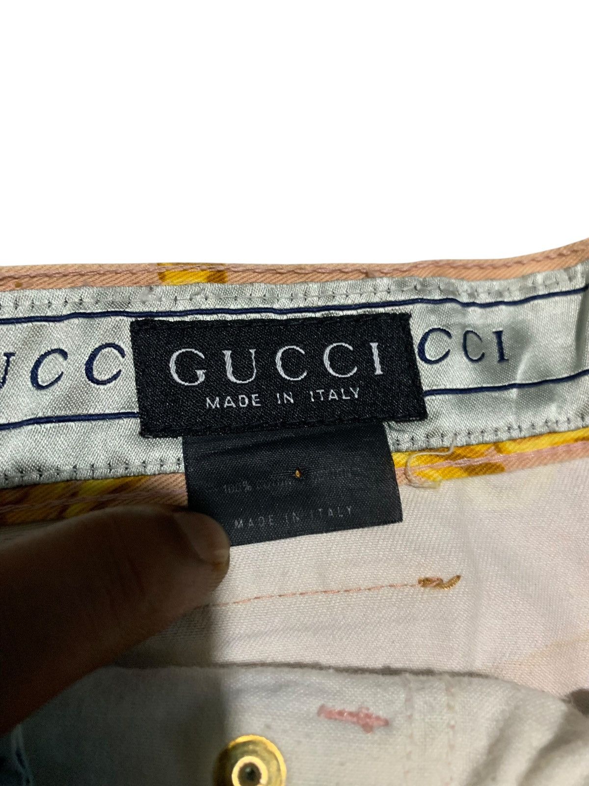 Gucci 1990s Gucci Tom Ford horsebit coral pants Size 26" / US 2 / IT 38 - 12 Thumbnail