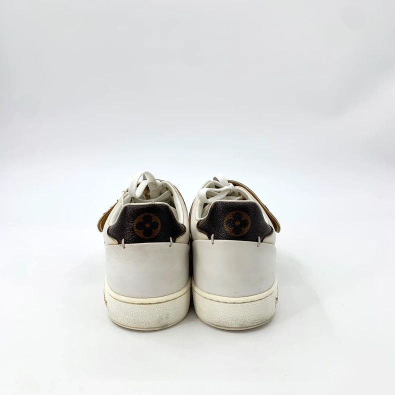 Louis Vuitton Louis Vuitton White logo presbyopic velcro lace-up board s Size US 5 / IT 35 - 4 Thumbnail
