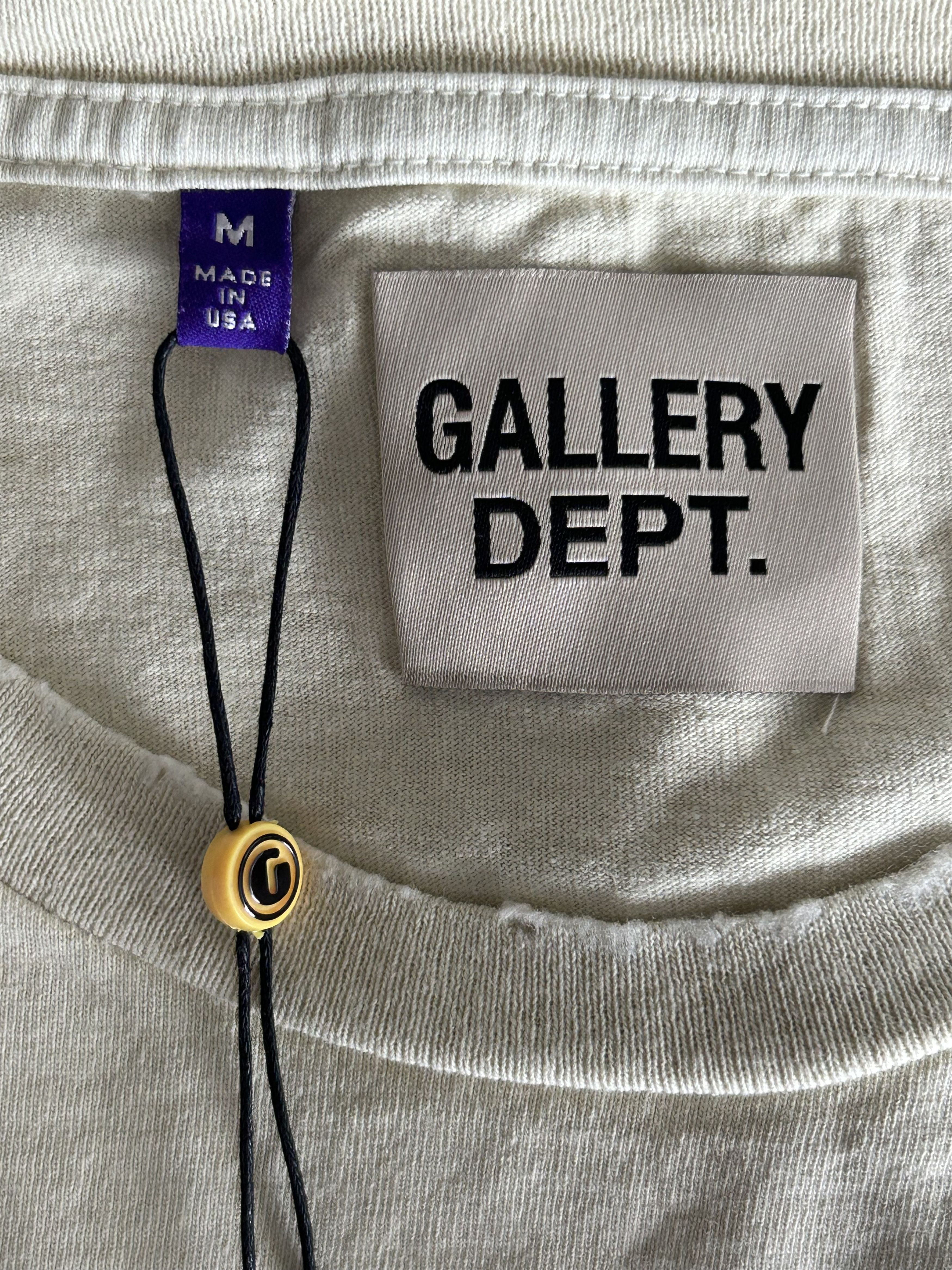 Gallery Dept. Gallery Dept Antique White & Black Cafe Bistro Logo T-Shirt Size US XS / EU 42 / 0 - 3 Thumbnail