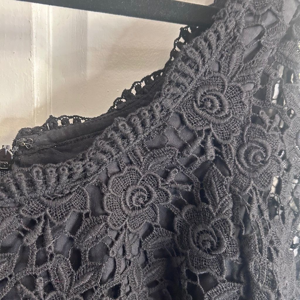 White House Black Market Women's White House Black Market Dress, Size 12, Black Size XL / US 12-14 / IT 48-50 - 8 Thumbnail