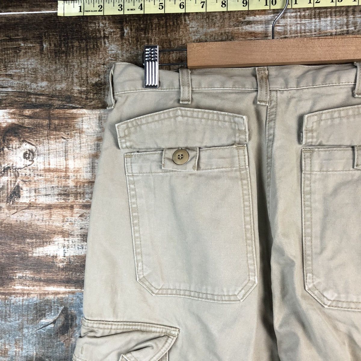 Japanese Brand Edwin Brown utility tactical Cargo Multipocket Pants #A2540 Size US 30 / EU 46 - 18 Thumbnail