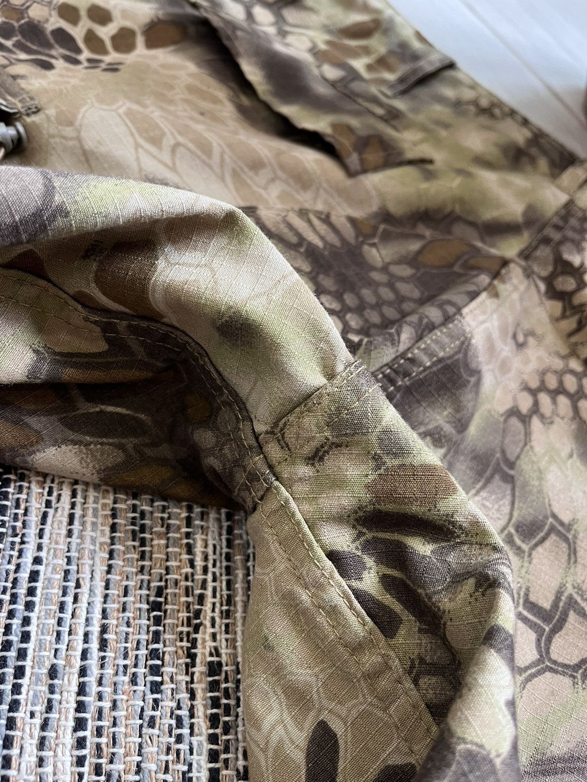Vintage Vintage Camo trousers pants cargo drawstrings snake skin Size US 32 / EU 48 - 18 Thumbnail