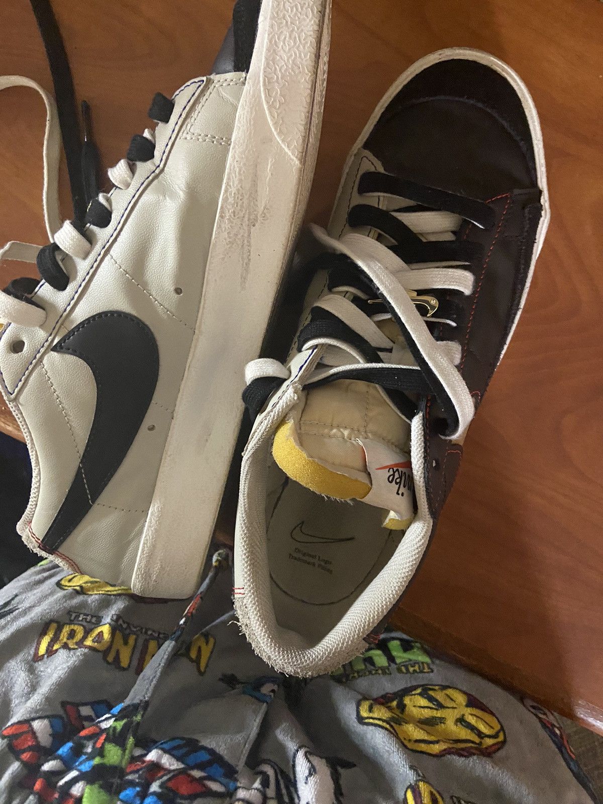 Nike Nike blazer low 77 premium removable swoosh Size US 8.5 / EU 41-42 - 2 Thumbnail