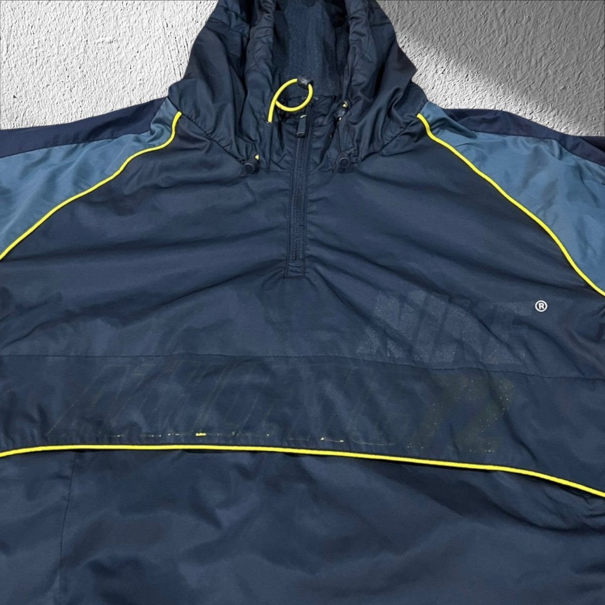 Nike × Vintage Vintage Y2K Nike Athletic 72’ Retro Nylon Windbreaker Size US M / EU 48-50 / 2 - 3 Thumbnail