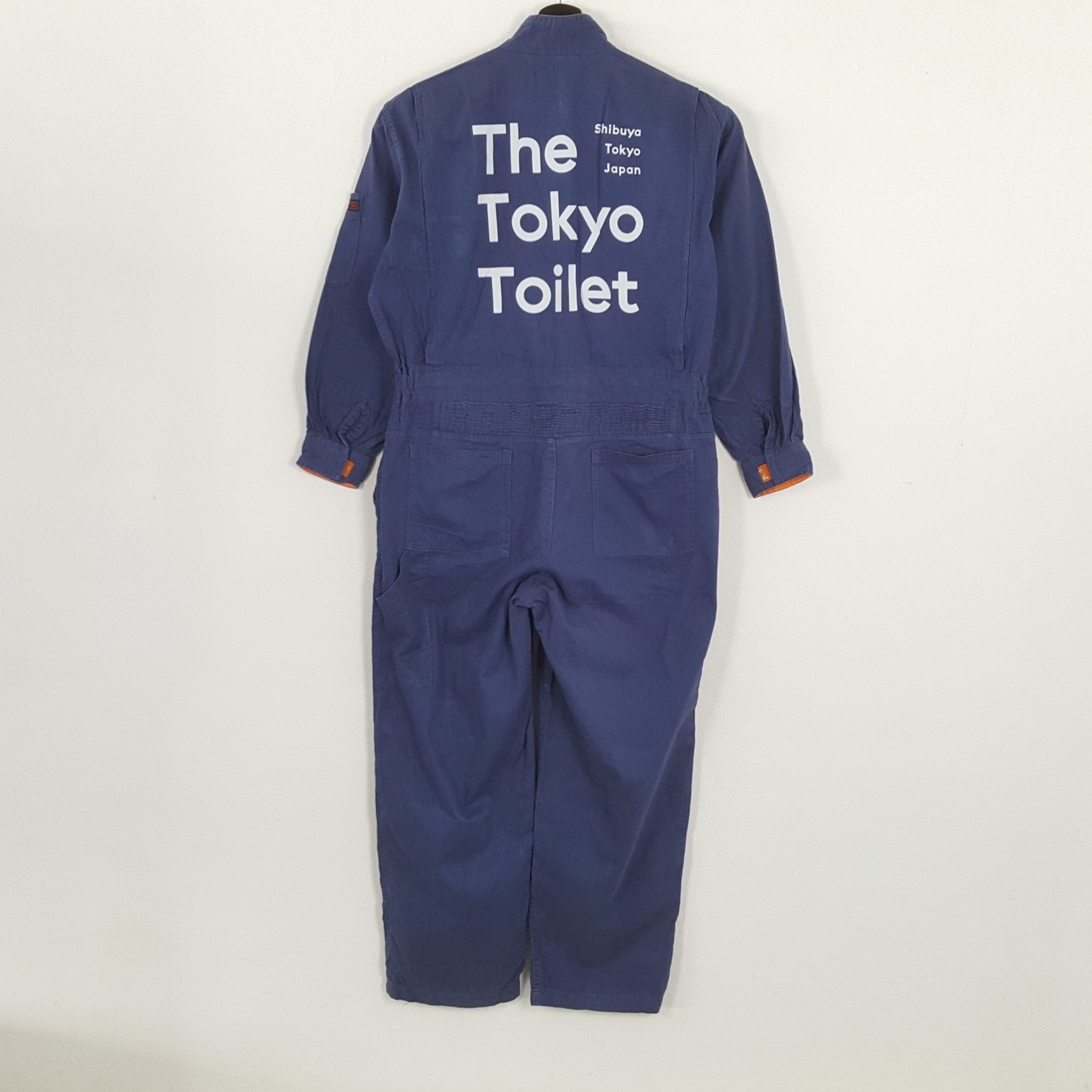 THE TOKYO TOILET Japanese Style Custom Art Coverall Jacket