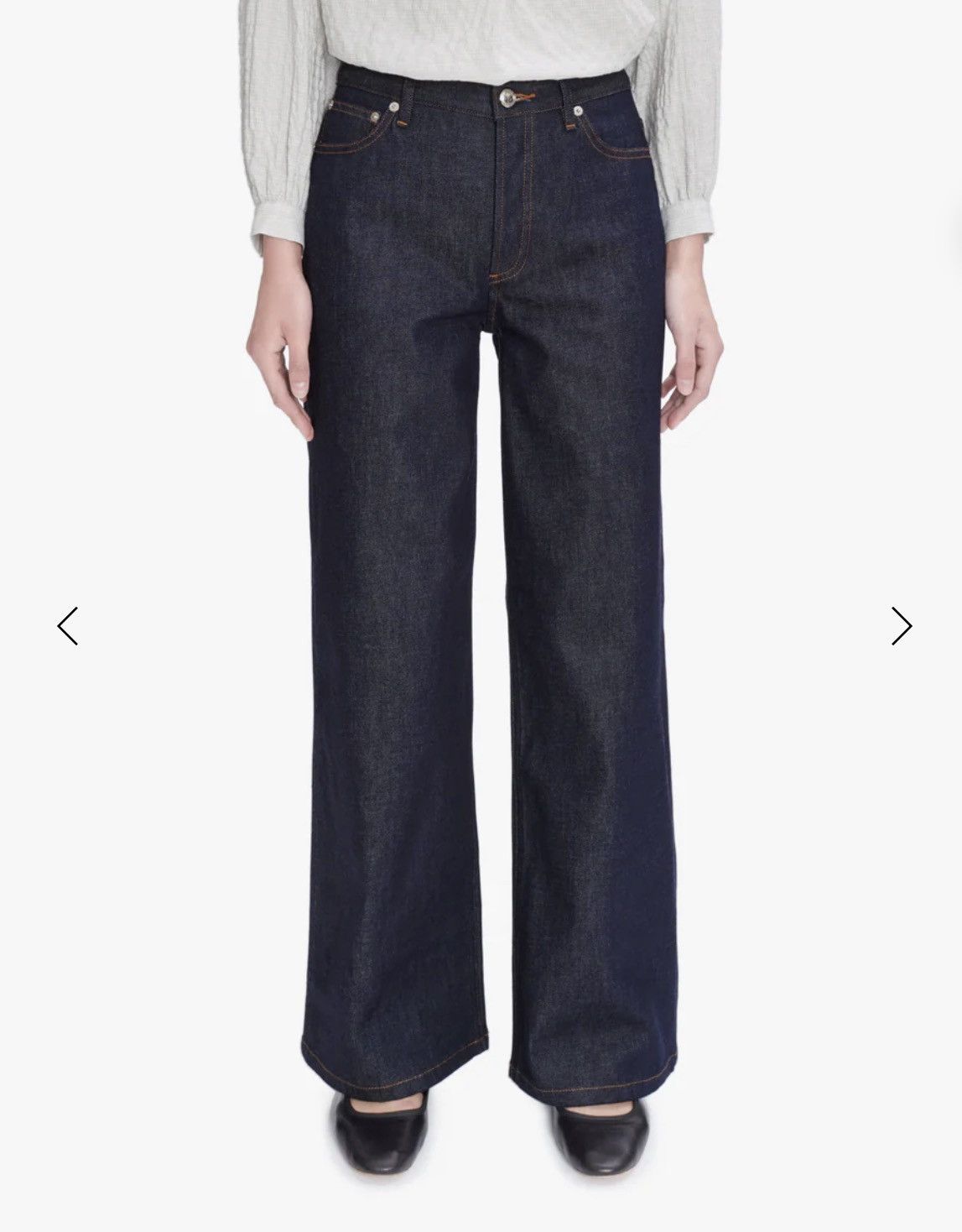 A.P.C. A.P.C. Elizabeth Jean - Indigo Size 32" / US 10 / IT 46 - 1 Thumbnail