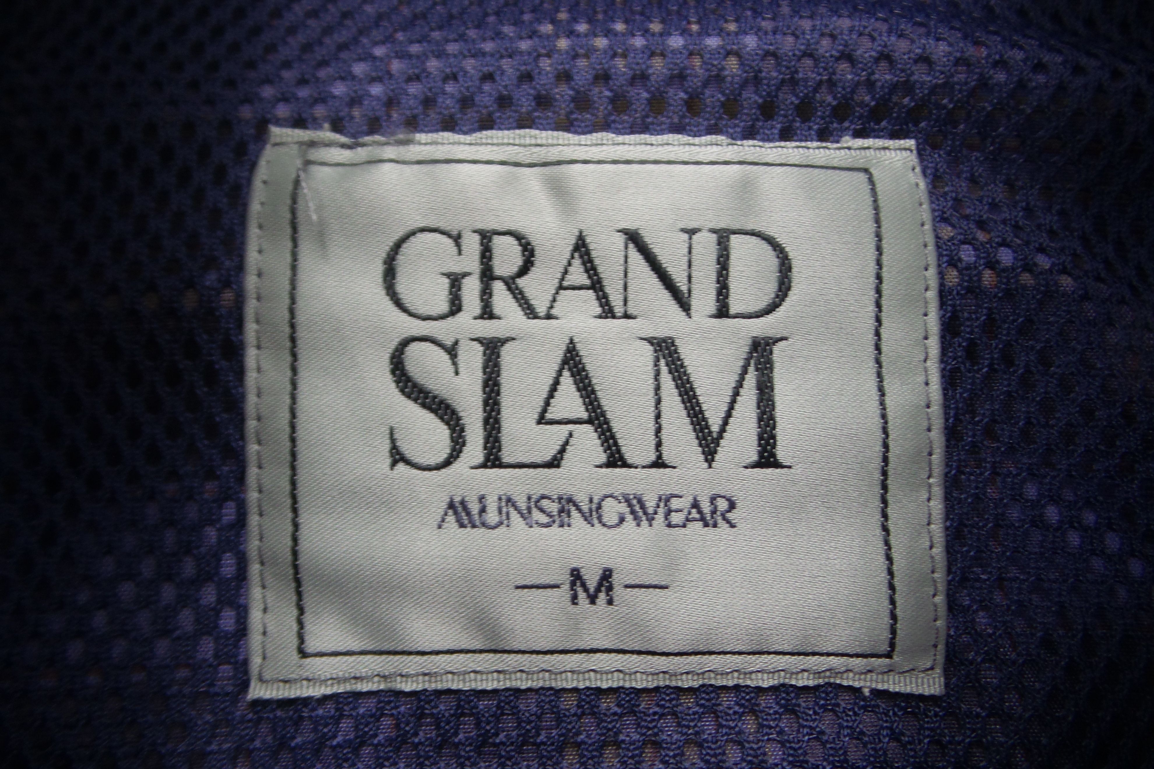 Grand Slam Grand Slam Munsingwear Checkered Design Bomber Jackets Size US M / EU 48-50 / 2 - 3 Thumbnail