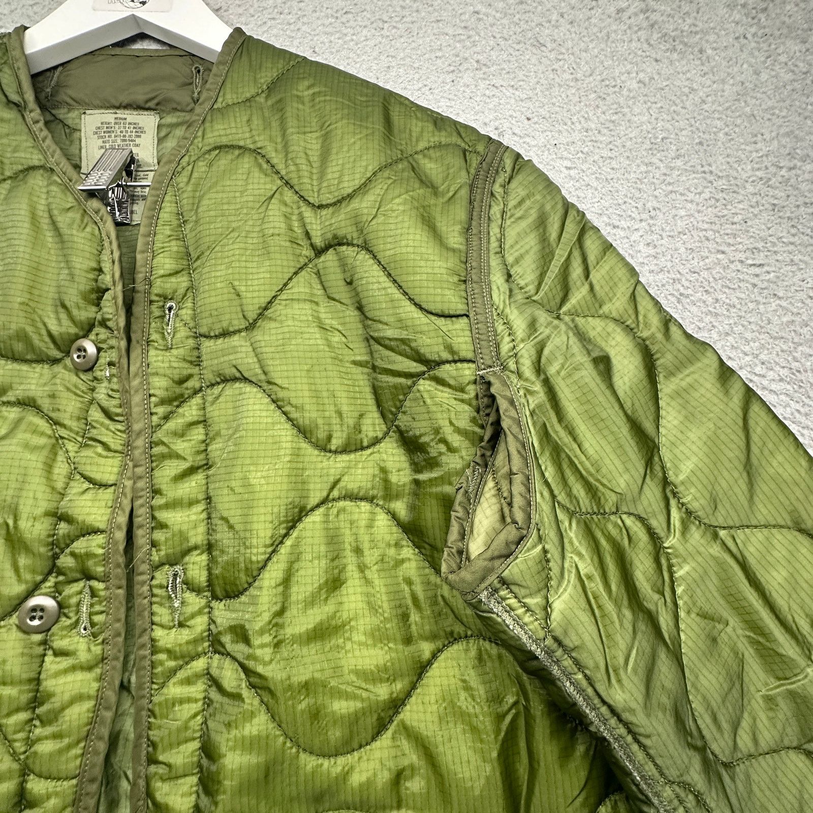 Other US Army M65 Cold Weather Coat Liner Jacket Mens Medium Size US M / EU 48-50 / 2 - 10 Thumbnail